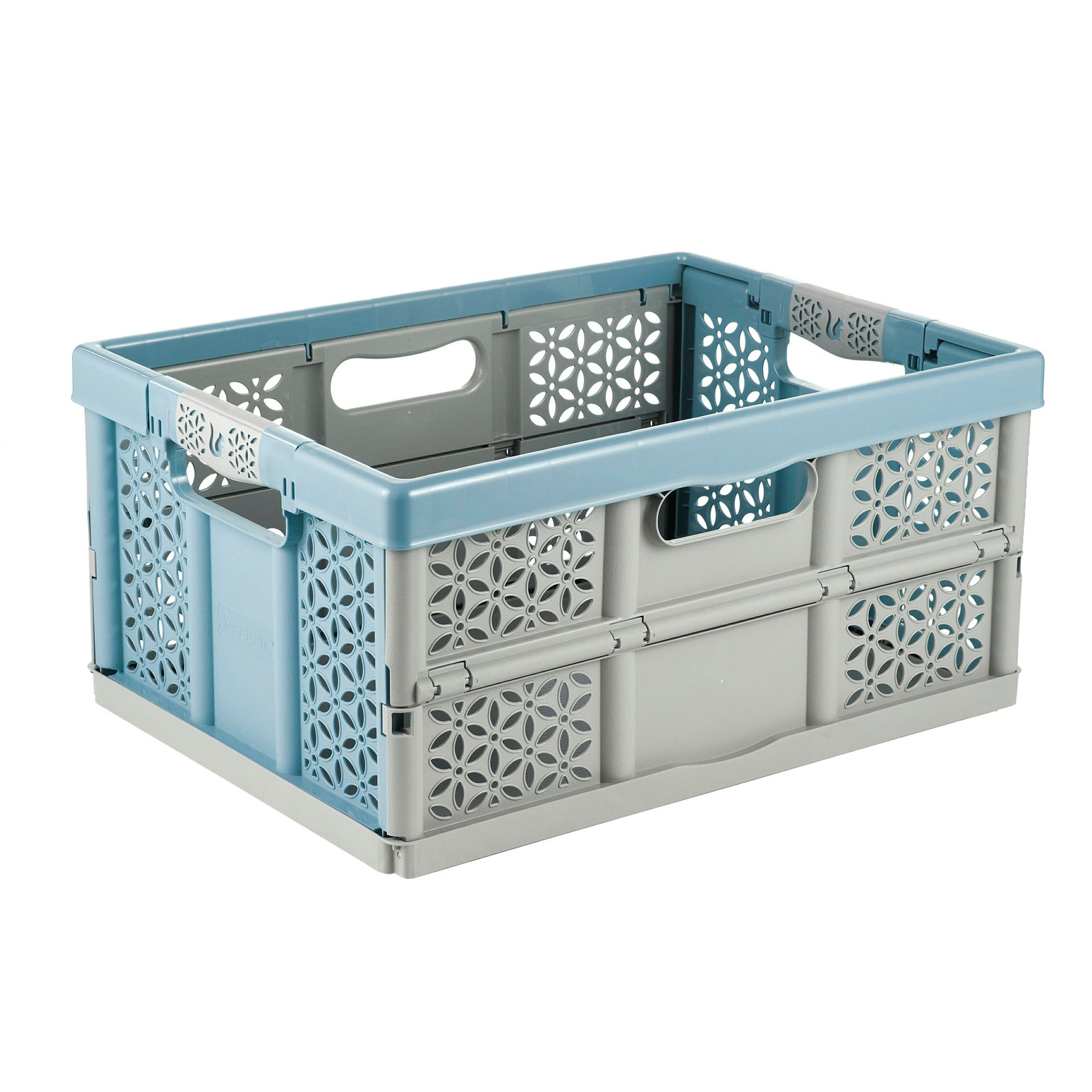 keeeper Profi-Klappbox 32 l, lea, nordic blue