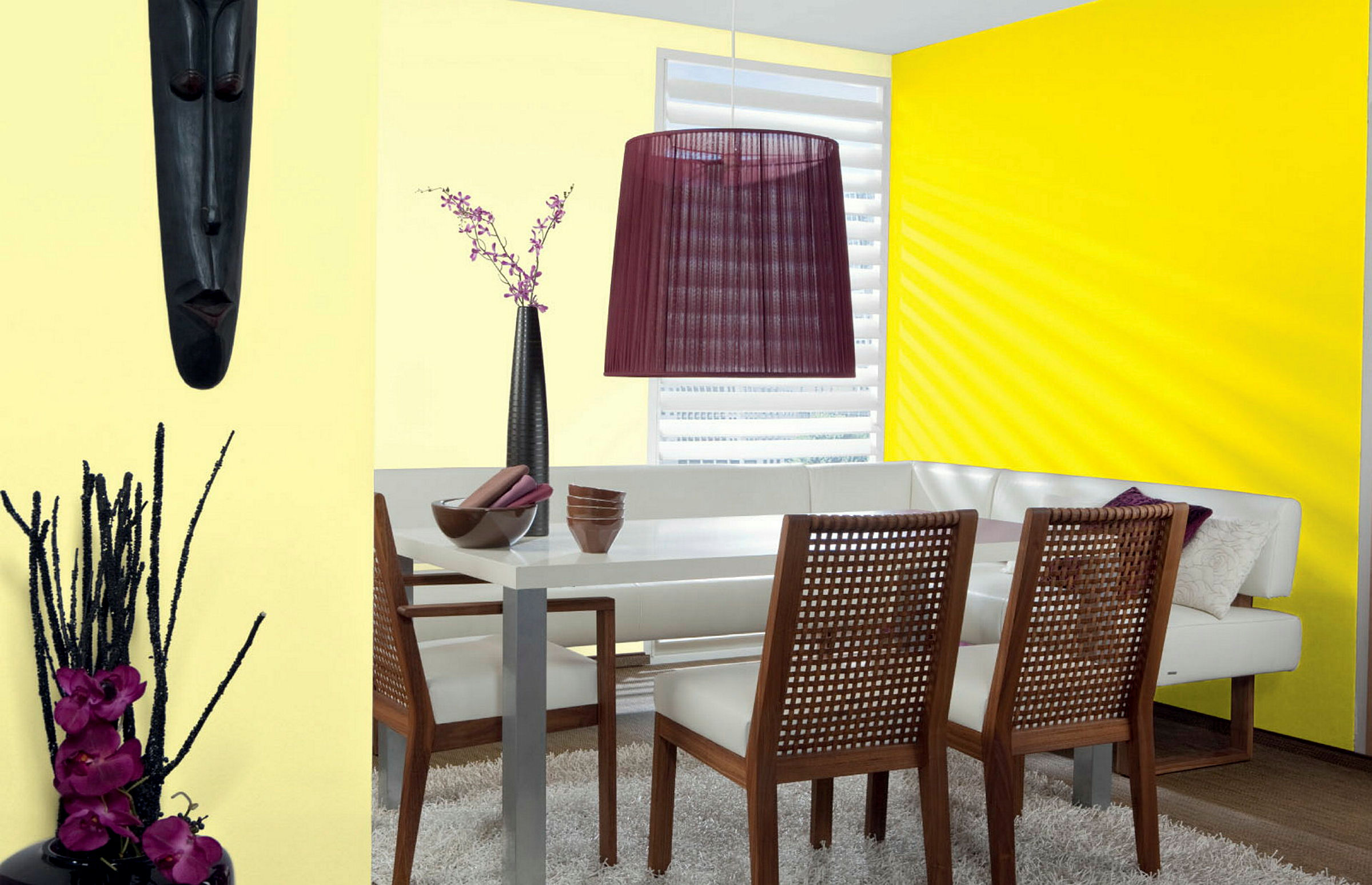 Alpina COLOR Voll- und Abtönfarbe Sunny Yellow 250ml seidenmatt