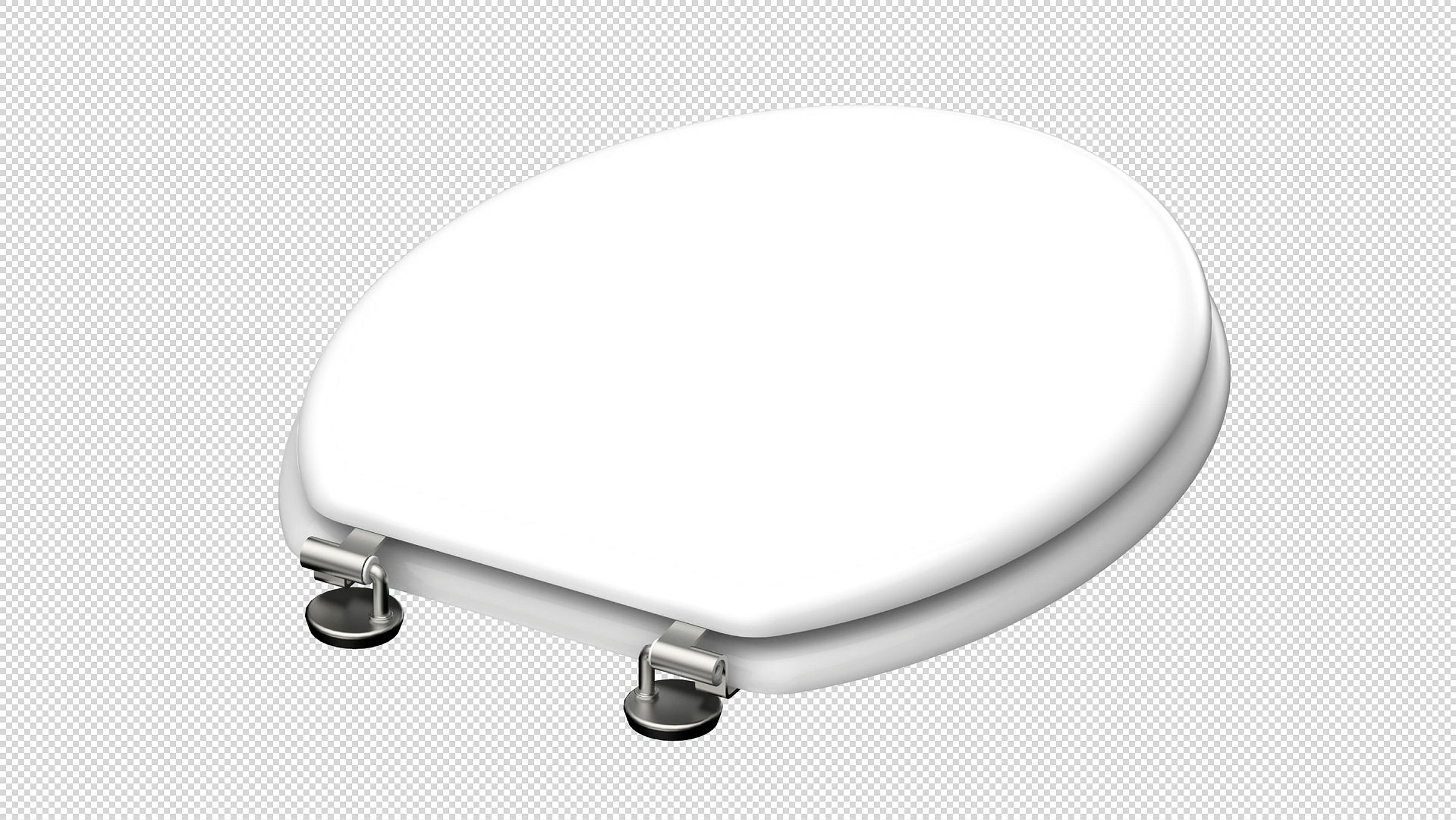 Holzkern WC-Sitz WHITE