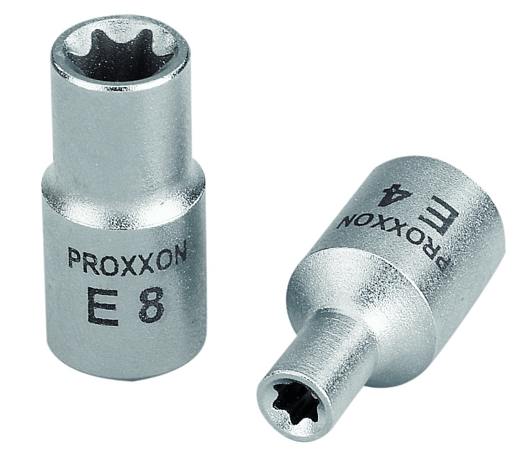 PROXXON-1/4'' Außen-TX-Einsatz E 8