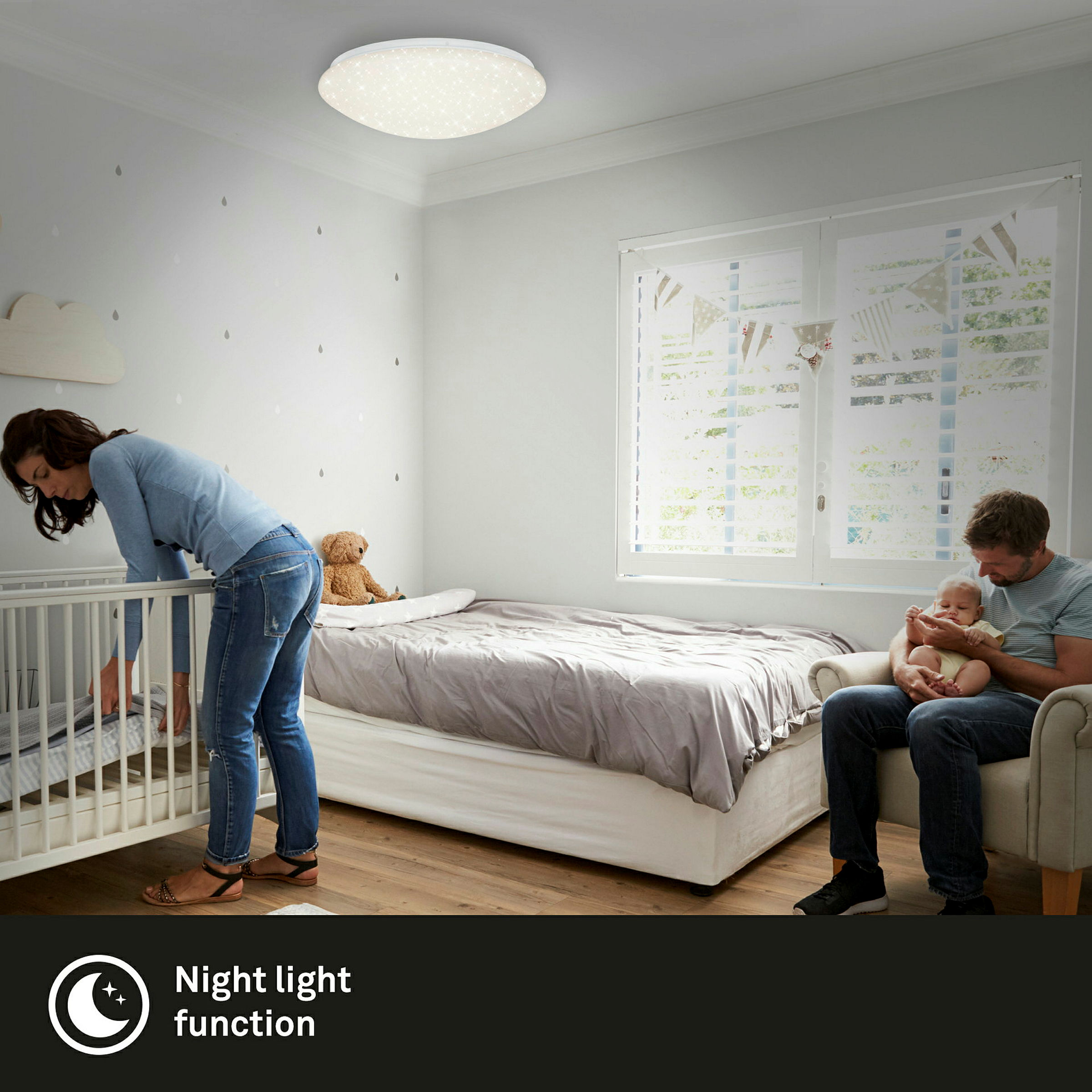 CCT LED Sternenhimmel-Deckenleuchte