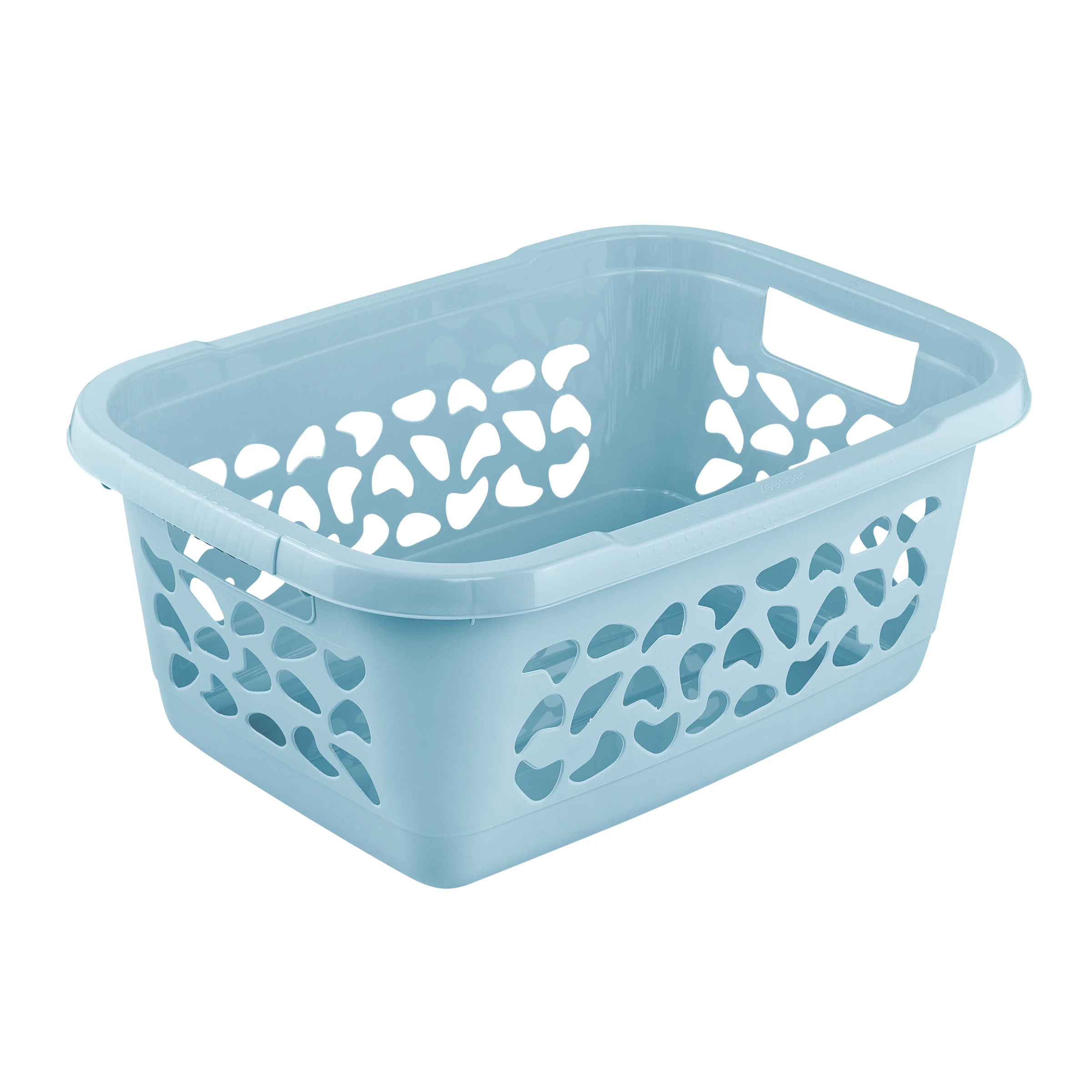 keeeper Wäschekorb, Luftdurchlässiges Dekor, 32 l, Jost, Nordic Blue