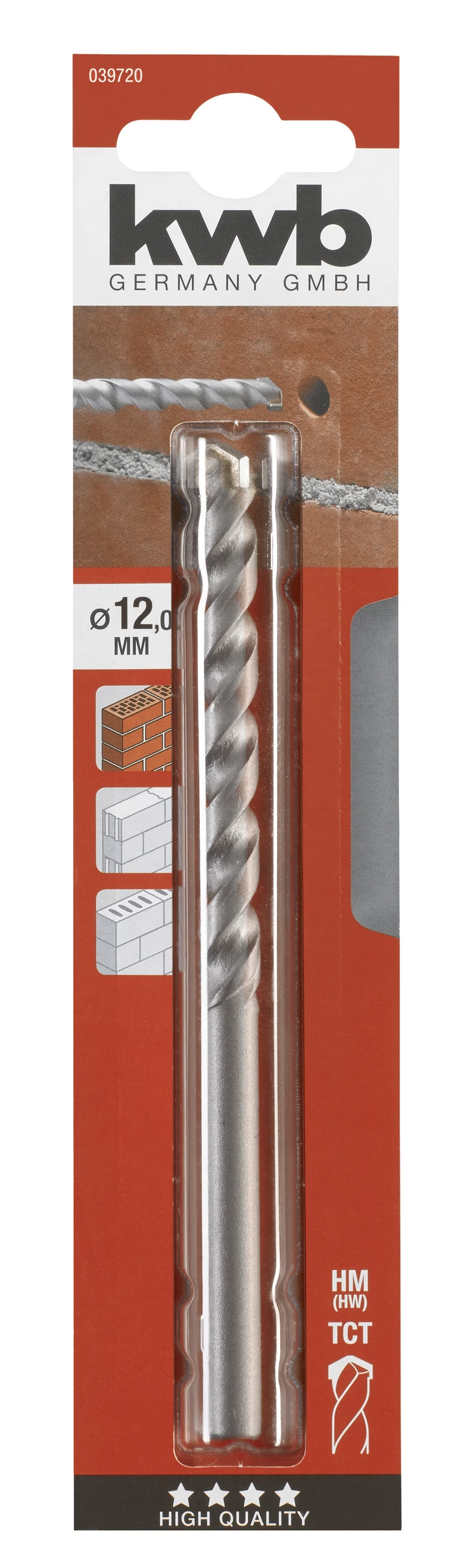 Steinbohrer, ø 12.0 mm