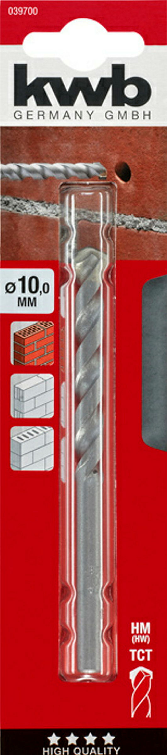 Steinbohrer, ø 10.0 mm