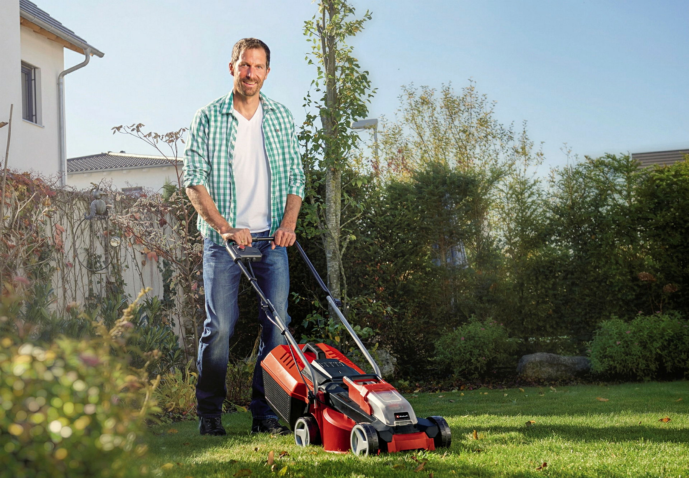 Einhell Expert GE-CM 18/30 Li-Solo Akku-Rasenmäher