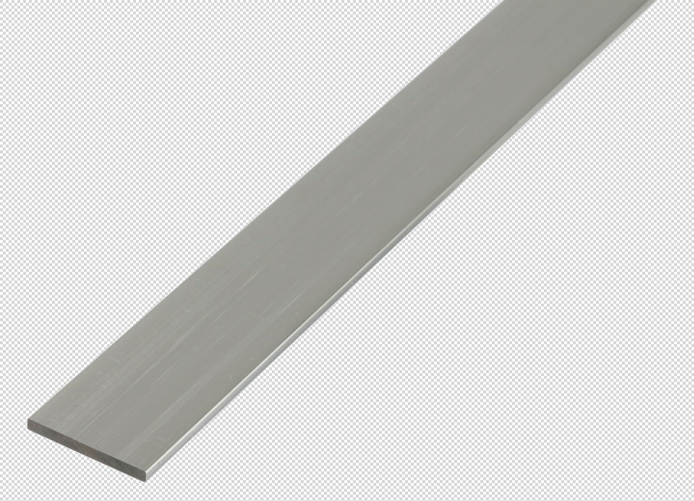 BA-Profil flach 1m40x3 Alu natur