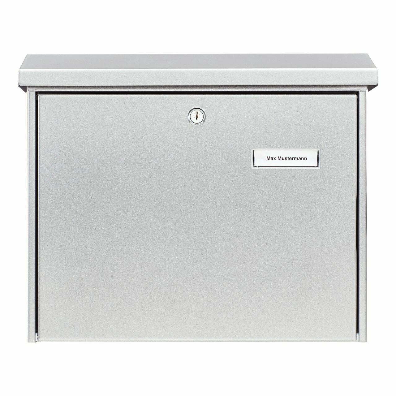 Briefkasten Stahl-lackiert Journal 5867 Si silber