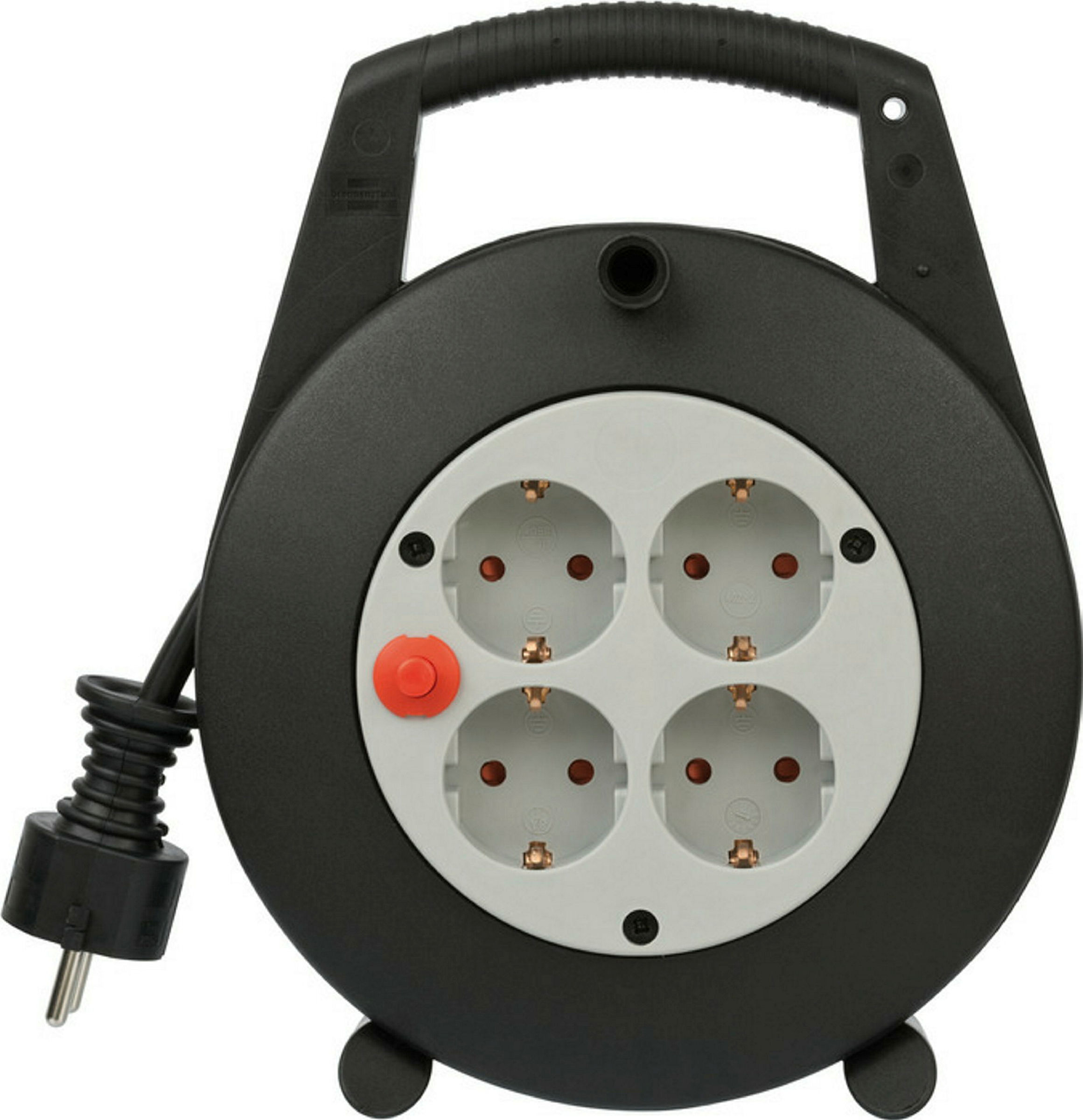 Vario-Line VL-L schw.5m H05VV-F3G1.5 Duo-S-System, 4-Fach Steckdose