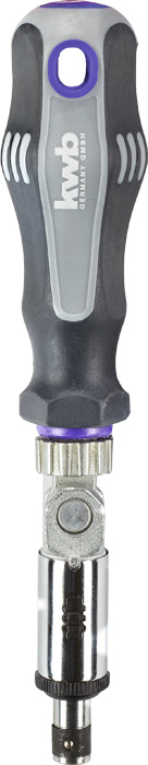 Knarren-Winkel-Schraubendreher, 1/4''