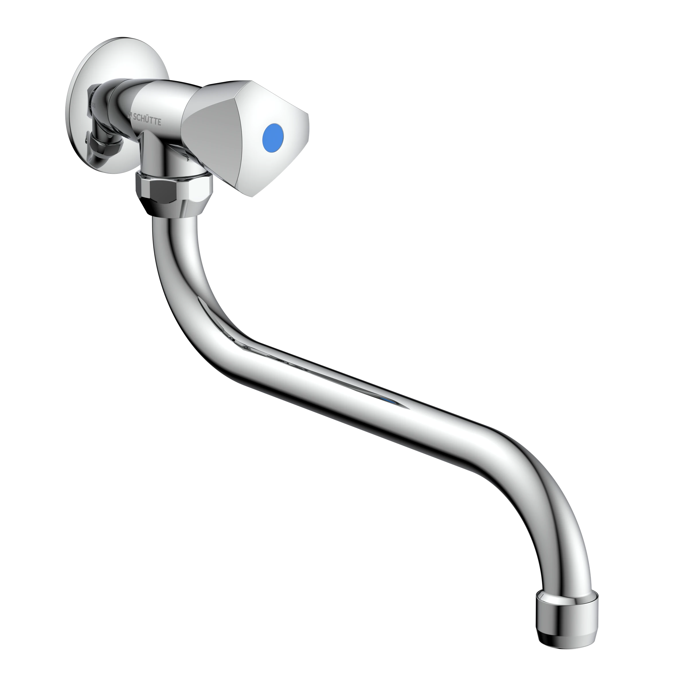CARNEO Wand-Schwenkventil, Chrom