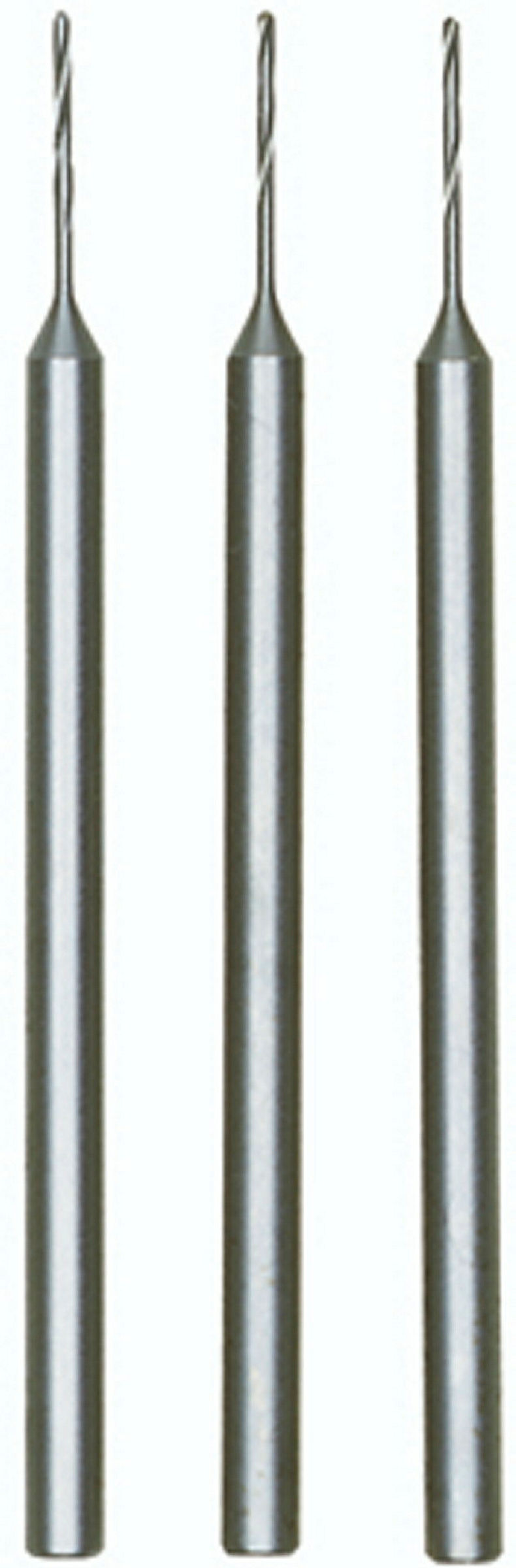 PROXXON-MICRO-Spiralbohrer (HSS-Stahl), 0,5 mm, 3 Stück