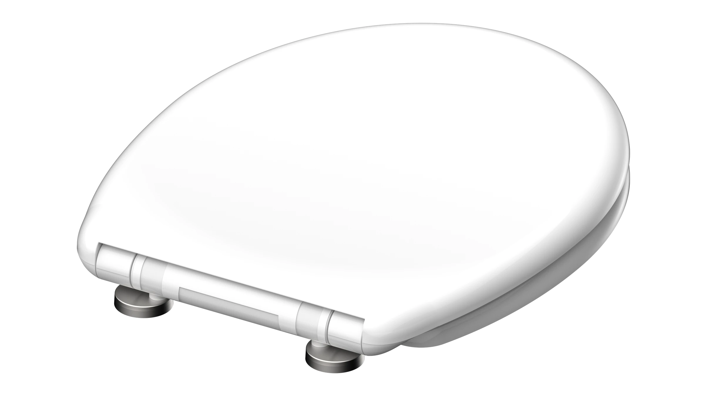Duroplast WC-Sitz FAMILY WHITE, mit Absenkautomatik und Schnellverschluss