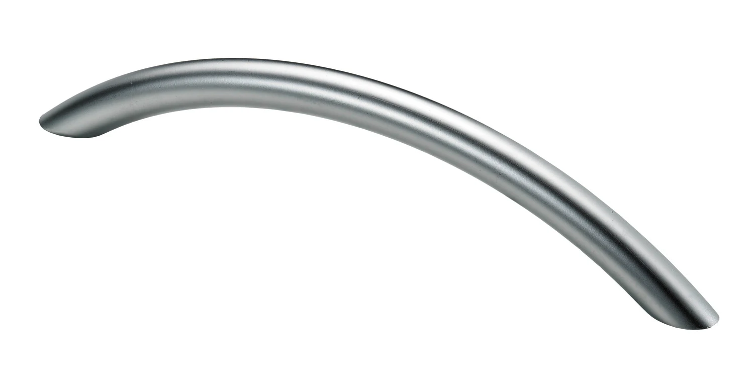 Möbelgriff LA128mm Stahl Alu-Optik