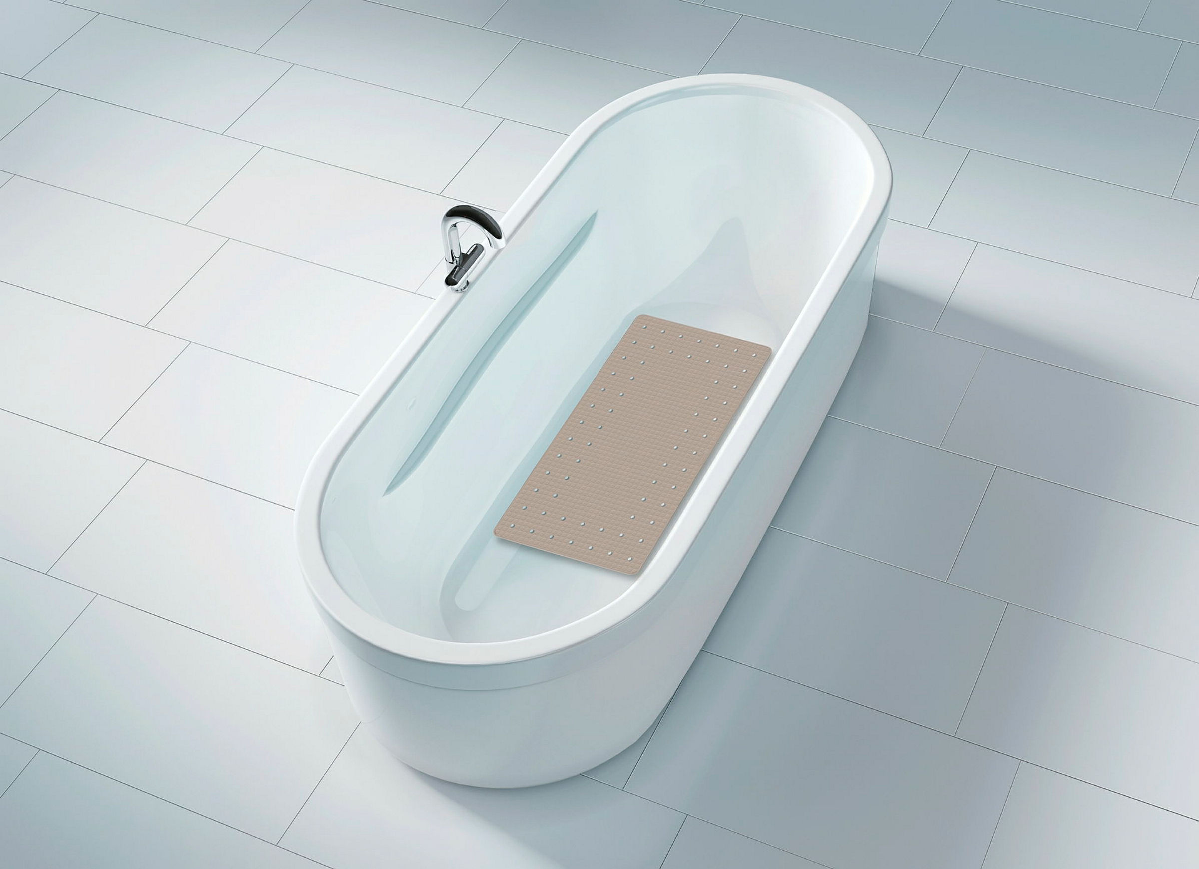 Wanneneinlage Mirasol 69x39 cm,taupe