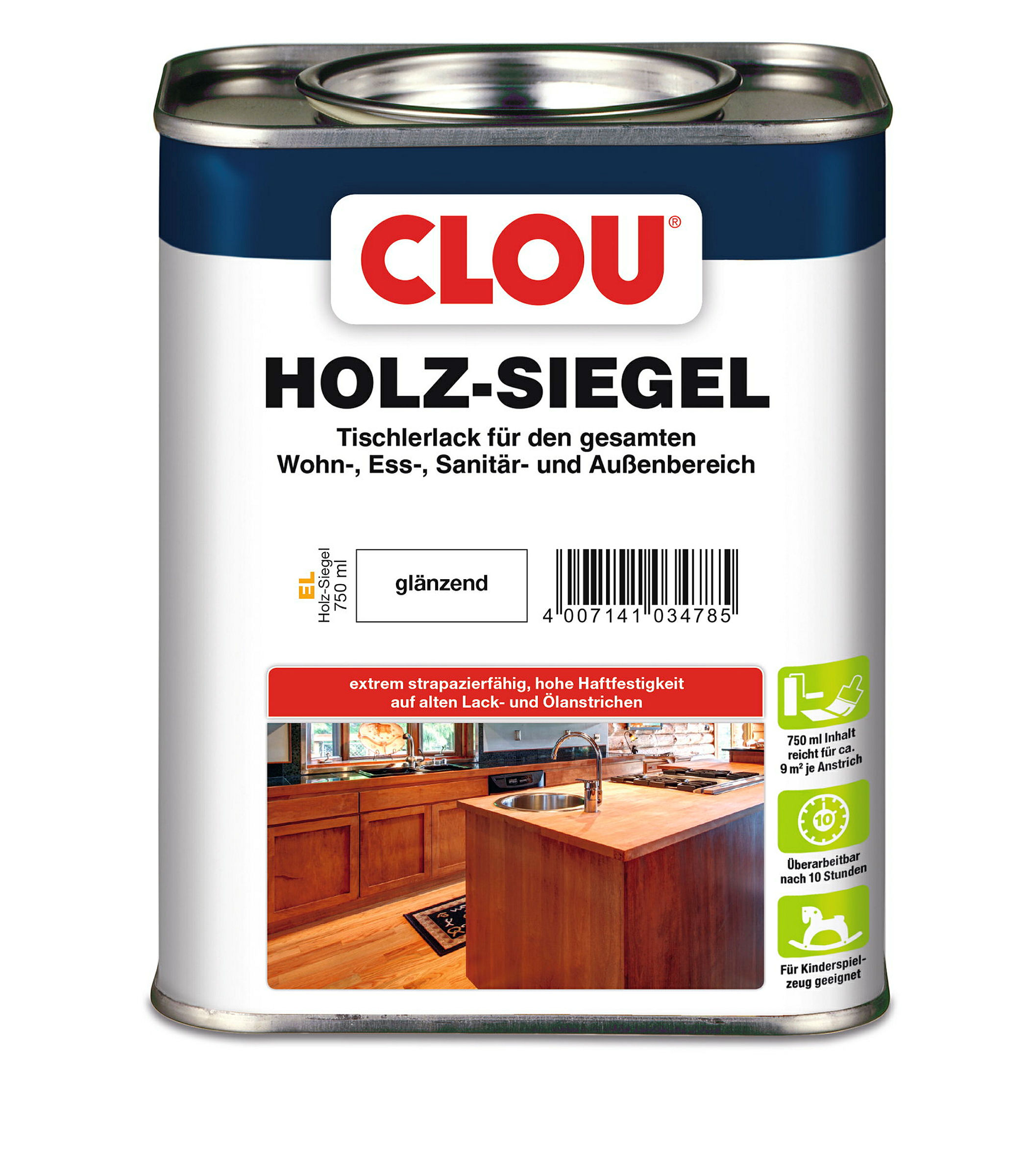 CLOU Holz-Siegel Glänzend 750 ml