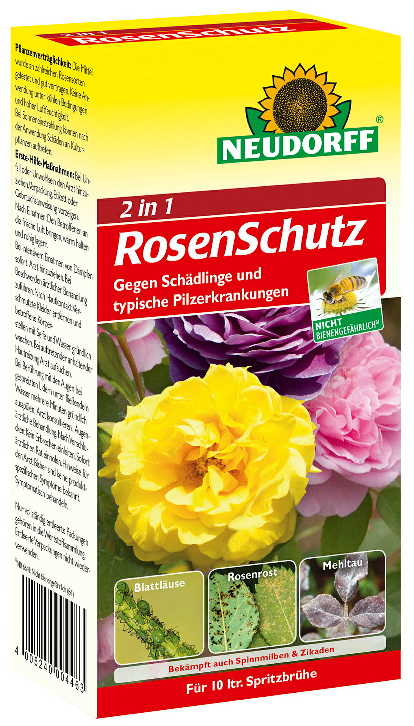 Neudorff 2in1 RosenSchutz2 x 50 ml + 2 x 4 ml