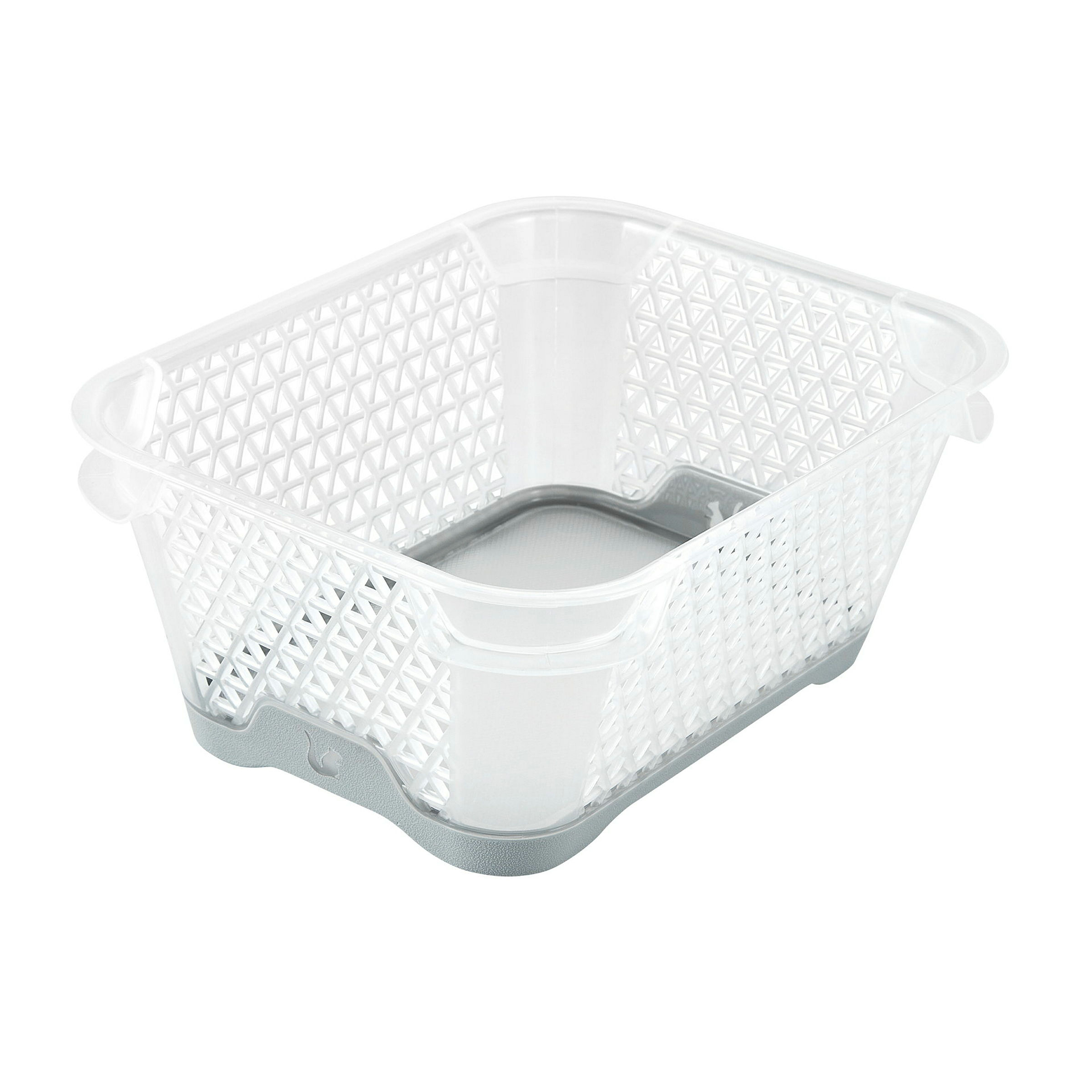 keeeper Stapelkorb, Rutschfest, DIN A7, 16 x 12 x 7 cm, Jonas, Nordic Grey