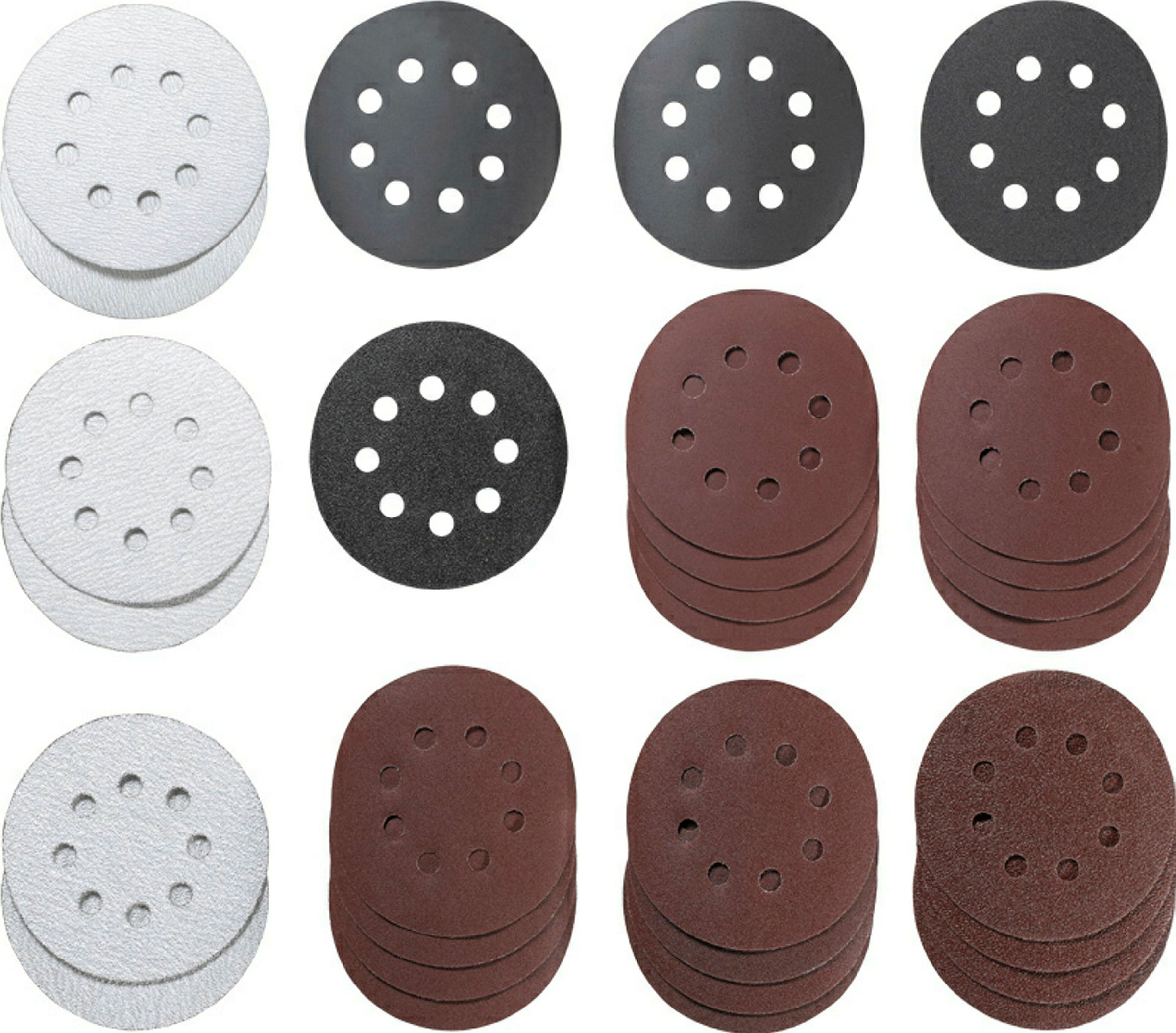 Haft-Schleifscheiben-Set, Universal, 30-tlg., Ø 125 mm