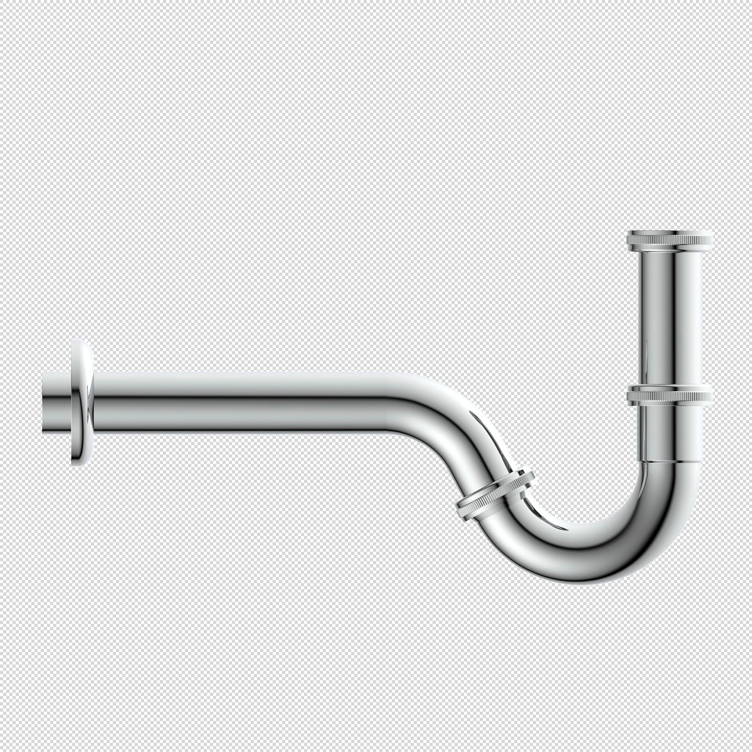 Bidet-Siphon, Chrom, 1 1/4'' x 32 mm