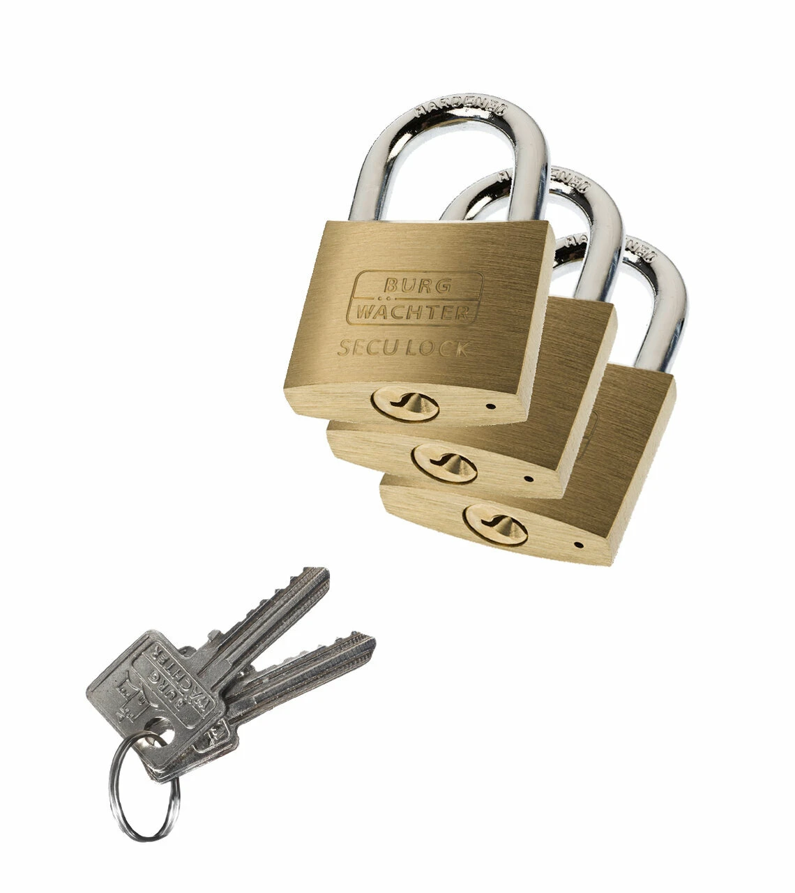 Schloss-Set TRIO, 3er Set, 405 E 40 GL SB
