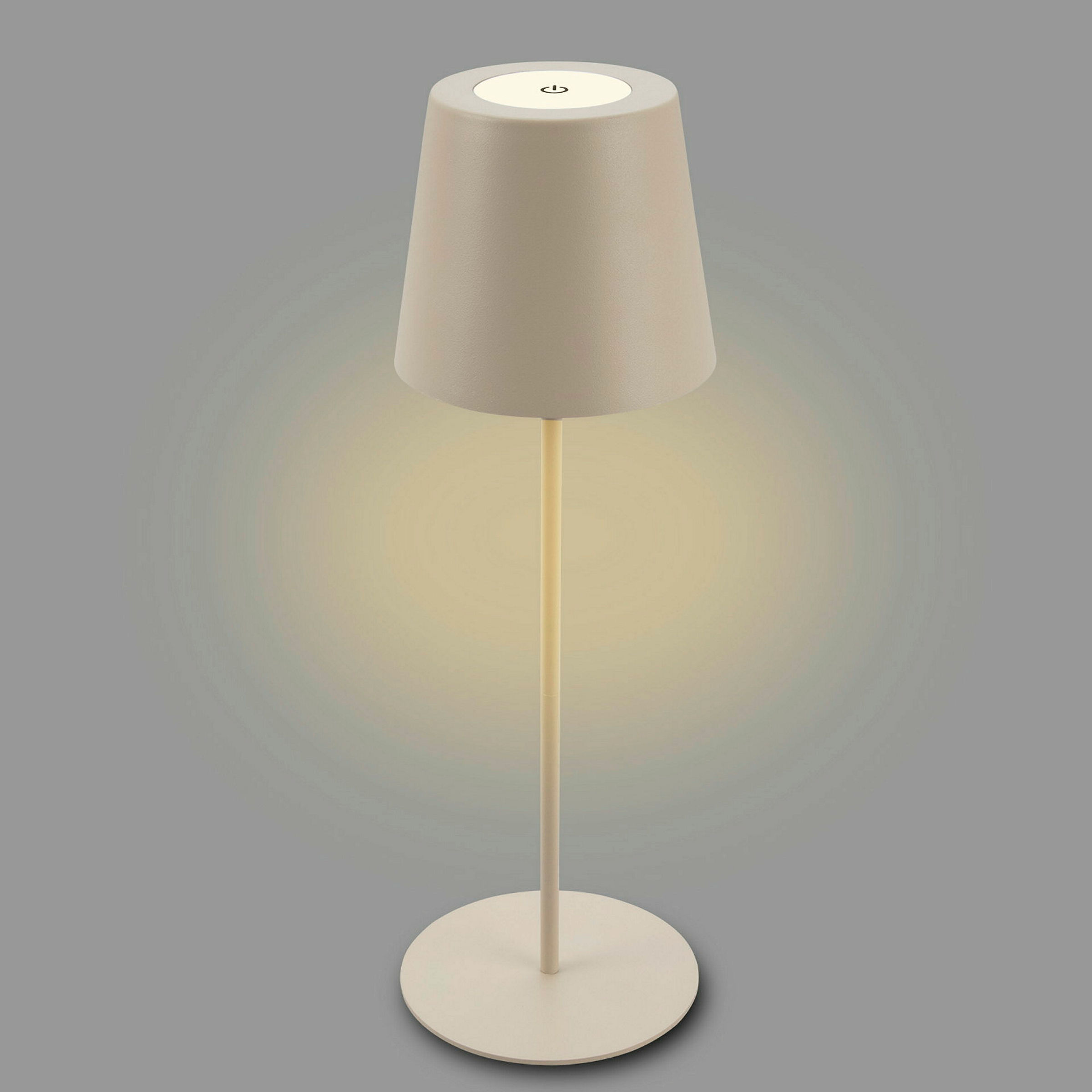 KIKI LED Akku Tischleuchte, IP44, 2,5W, Beige