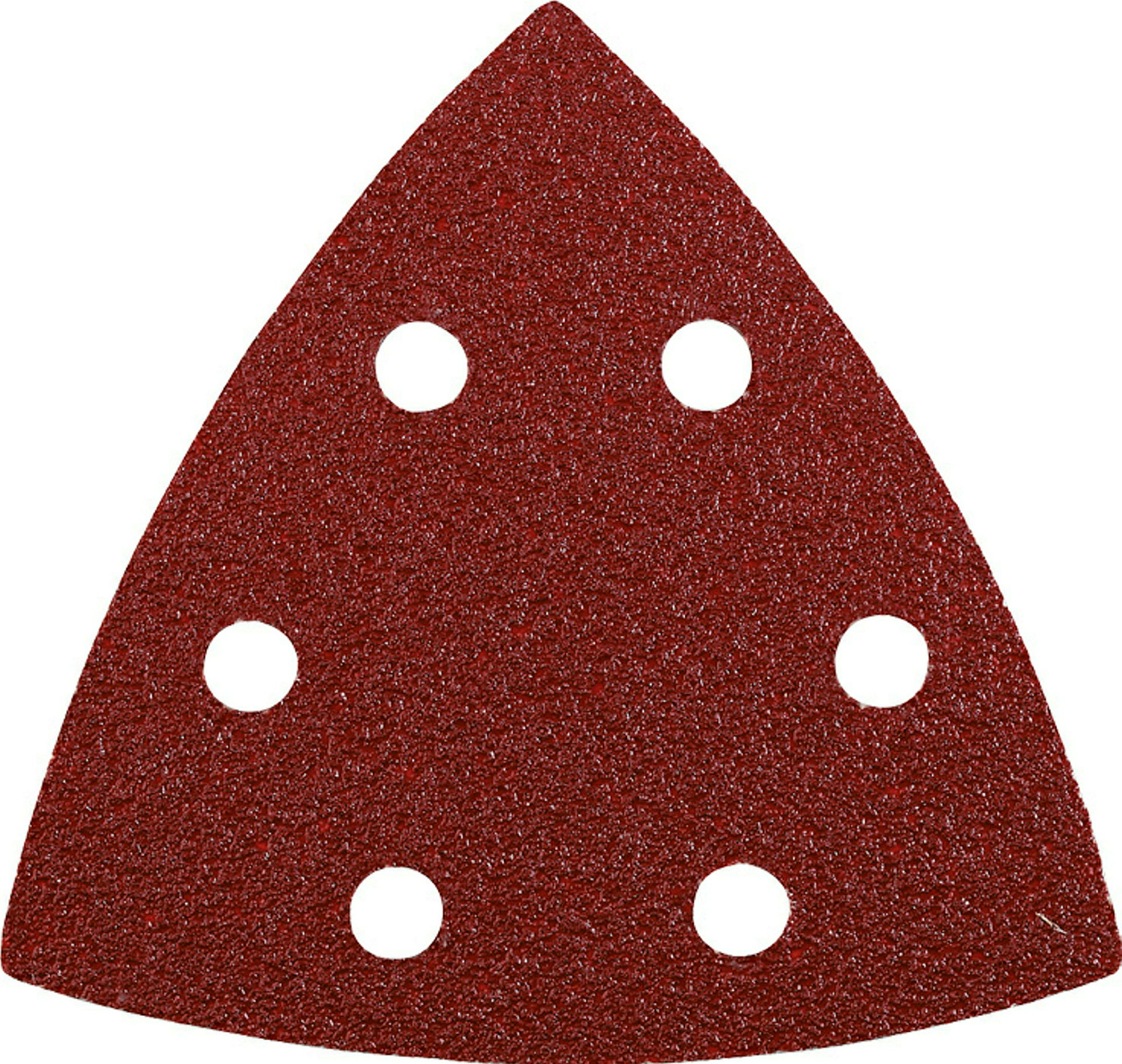 Haft-Schleifdreiecke, HOLZ & METALL, Edelkorund, 93 mm, K 320