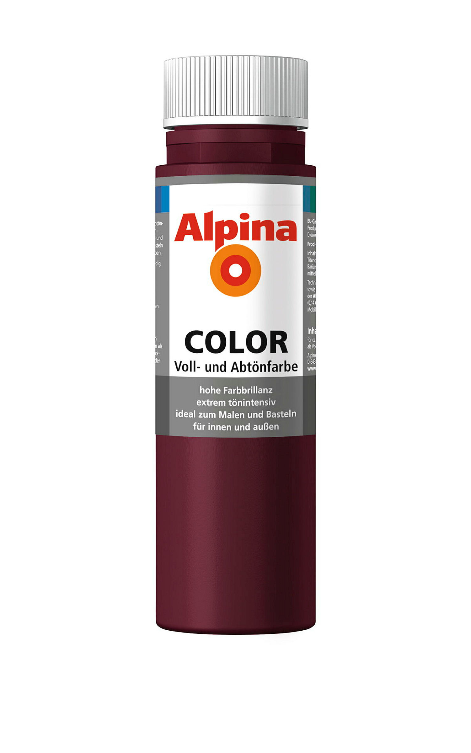 Alpina COLOR Voll- und Abtönfarbe Berry Red 250ml seidenmatt