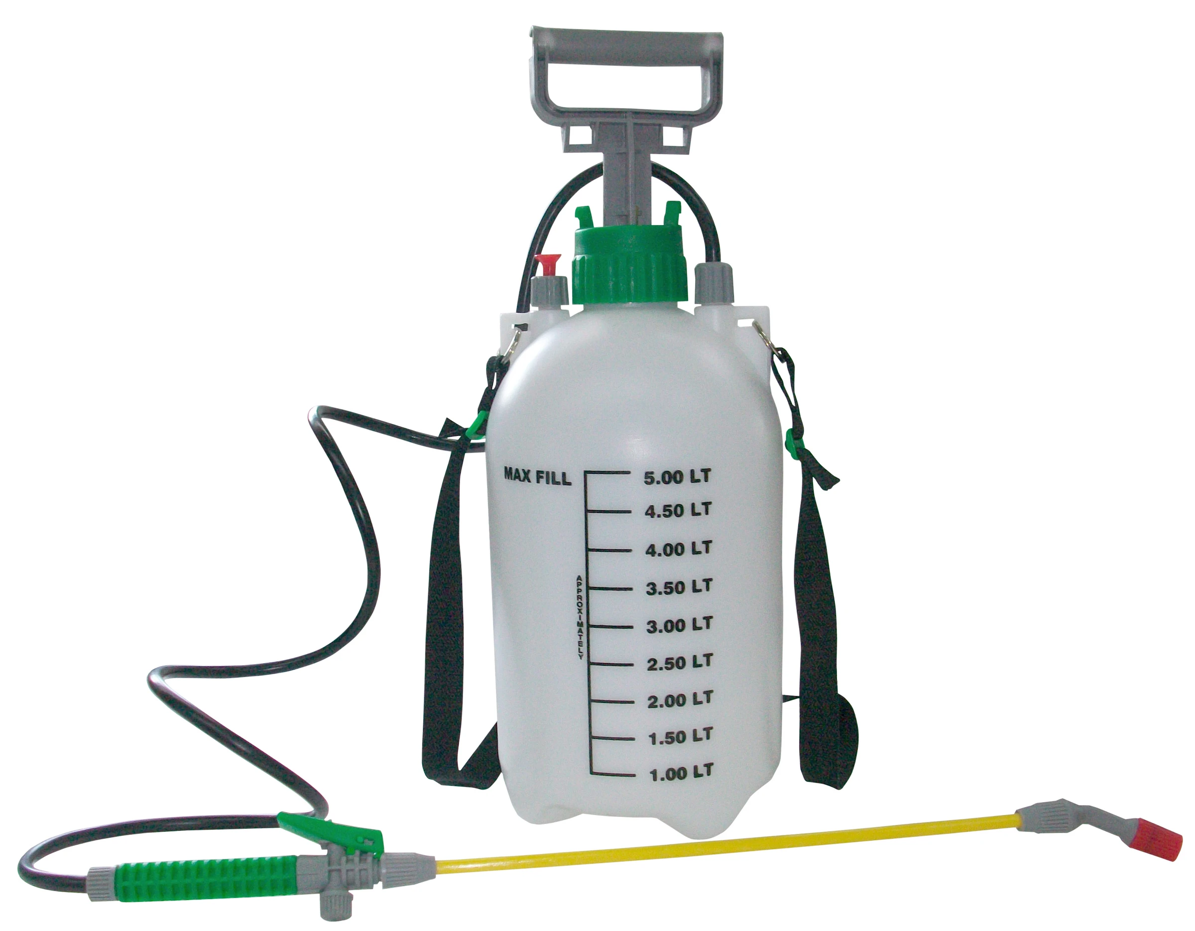Gartensprüher 5L Handpu./Spritzrohr