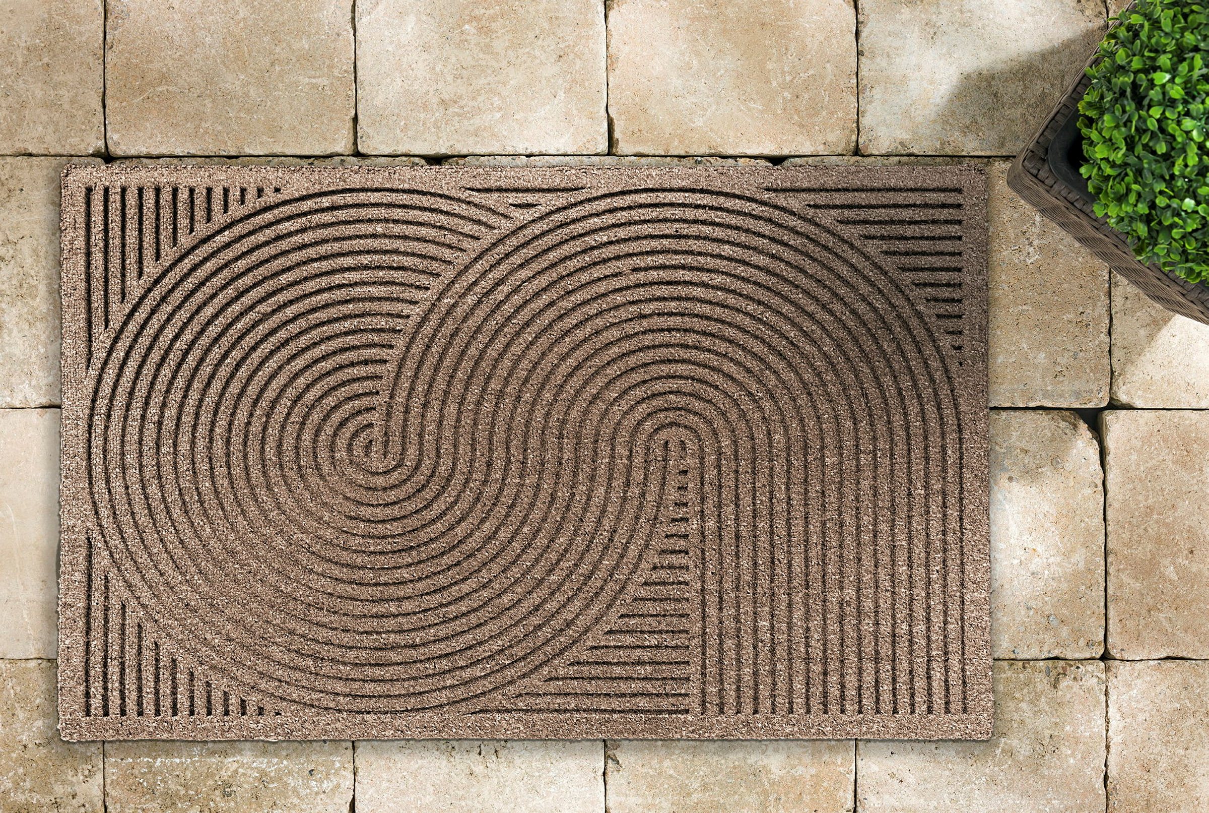 Graphic Deluxe ca. 45x75cm D.001 C.006 sand