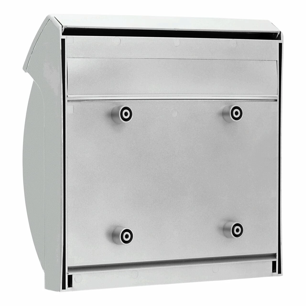 Kunststoff-Briefkasten Classico 4932 Si silber
