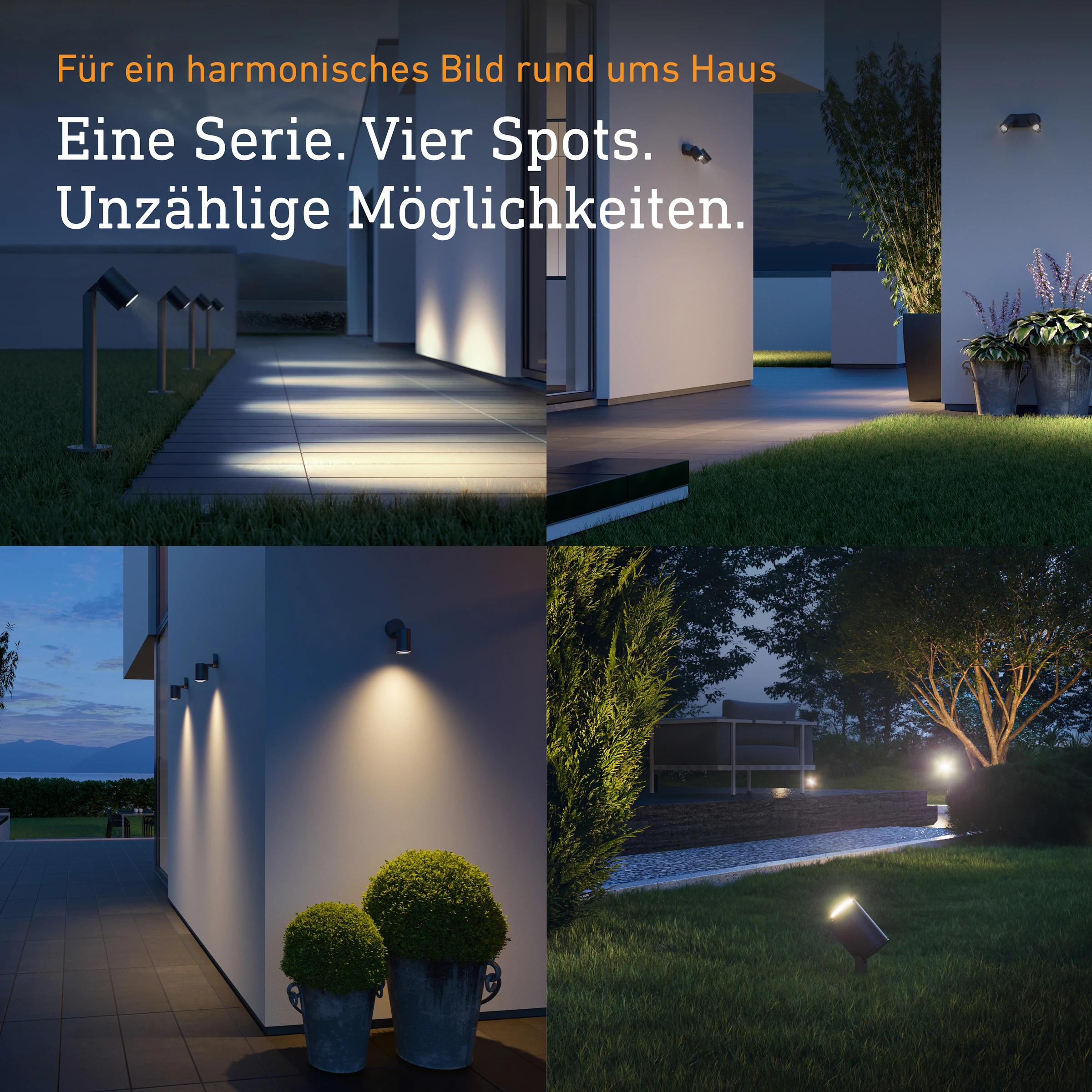 LED Strahler SPOT ONE anthrazit