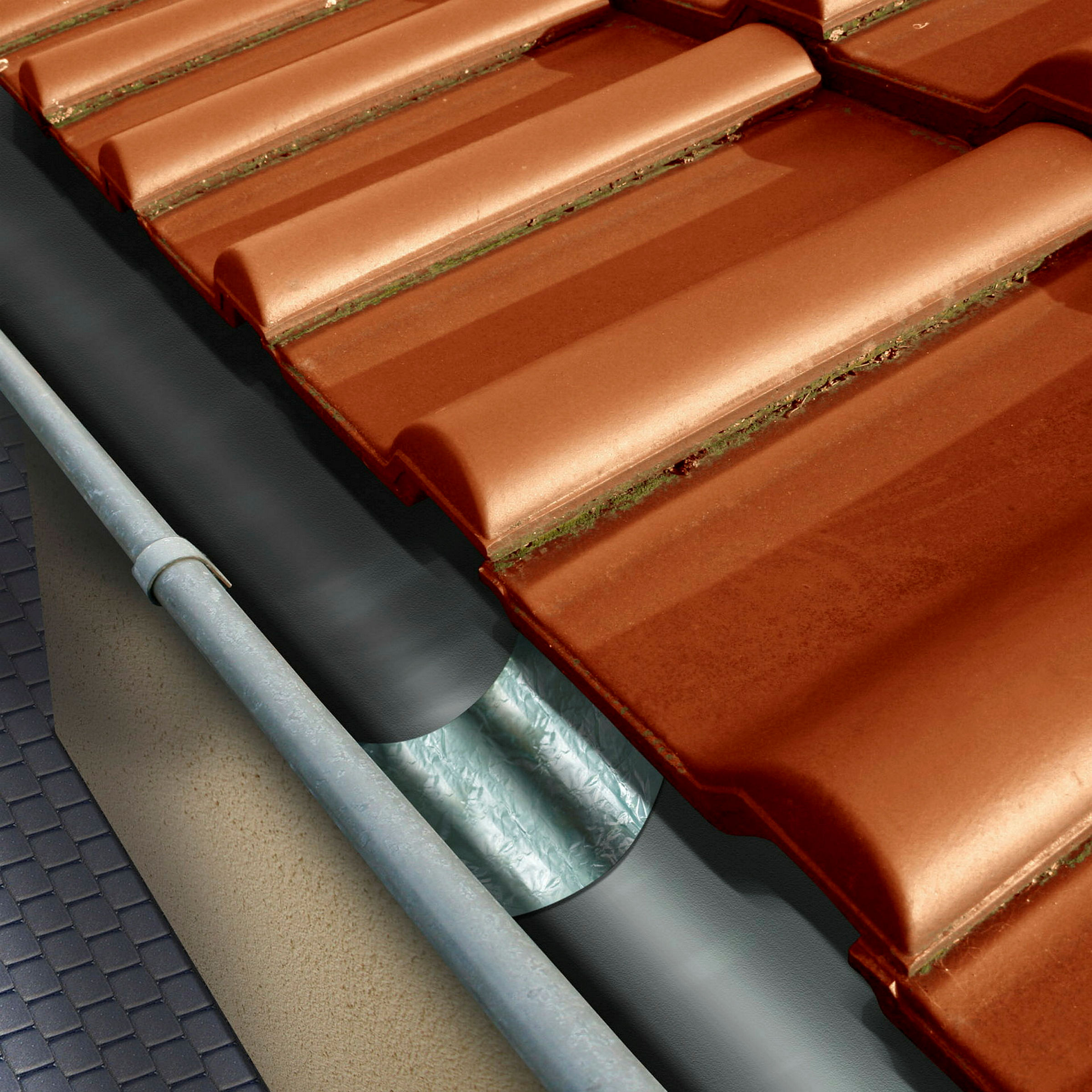 MEM Bitumen-Band, 10 m x 10 cm alu