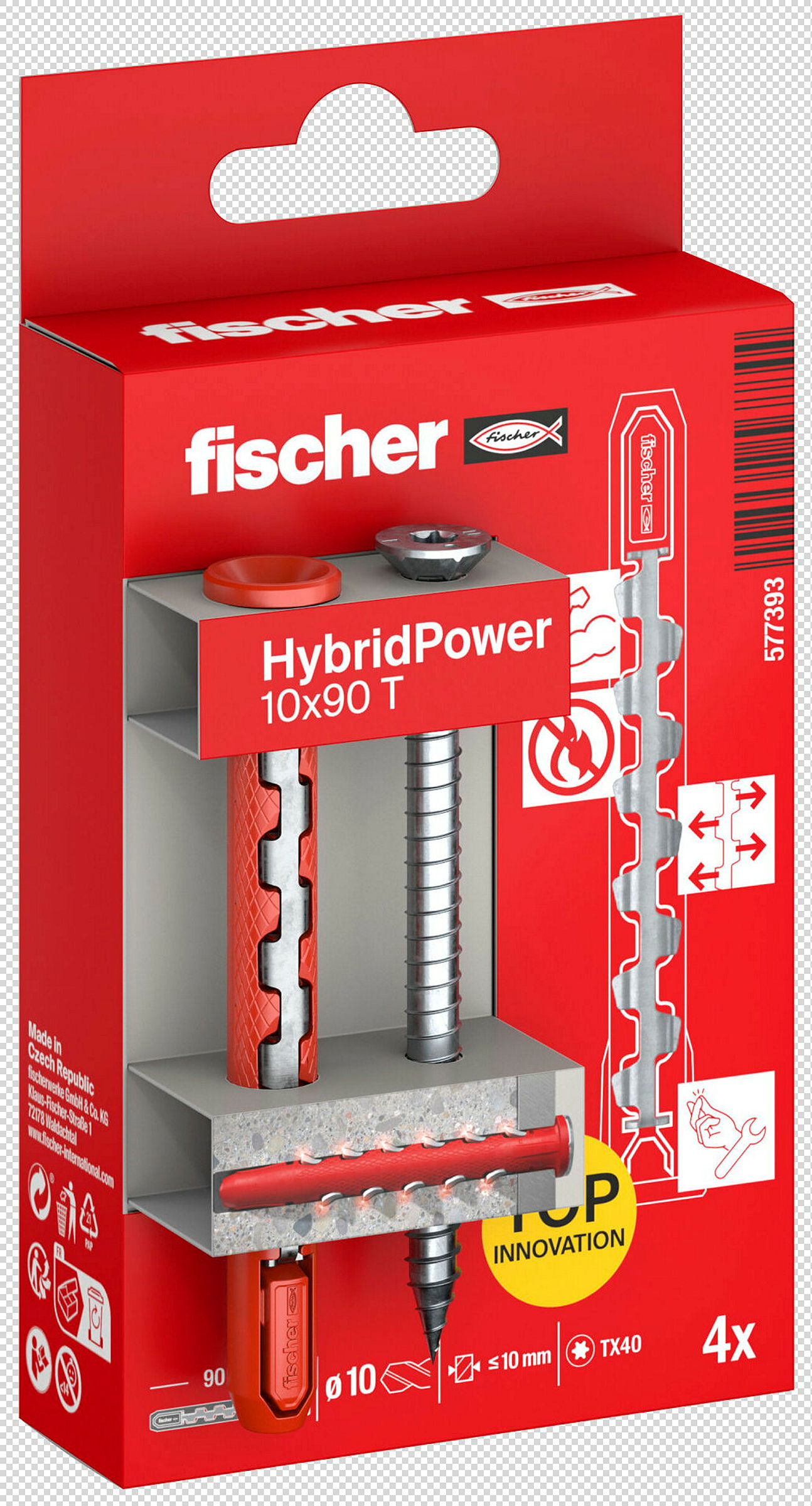 fischer HybridPower 10 x 90 T K