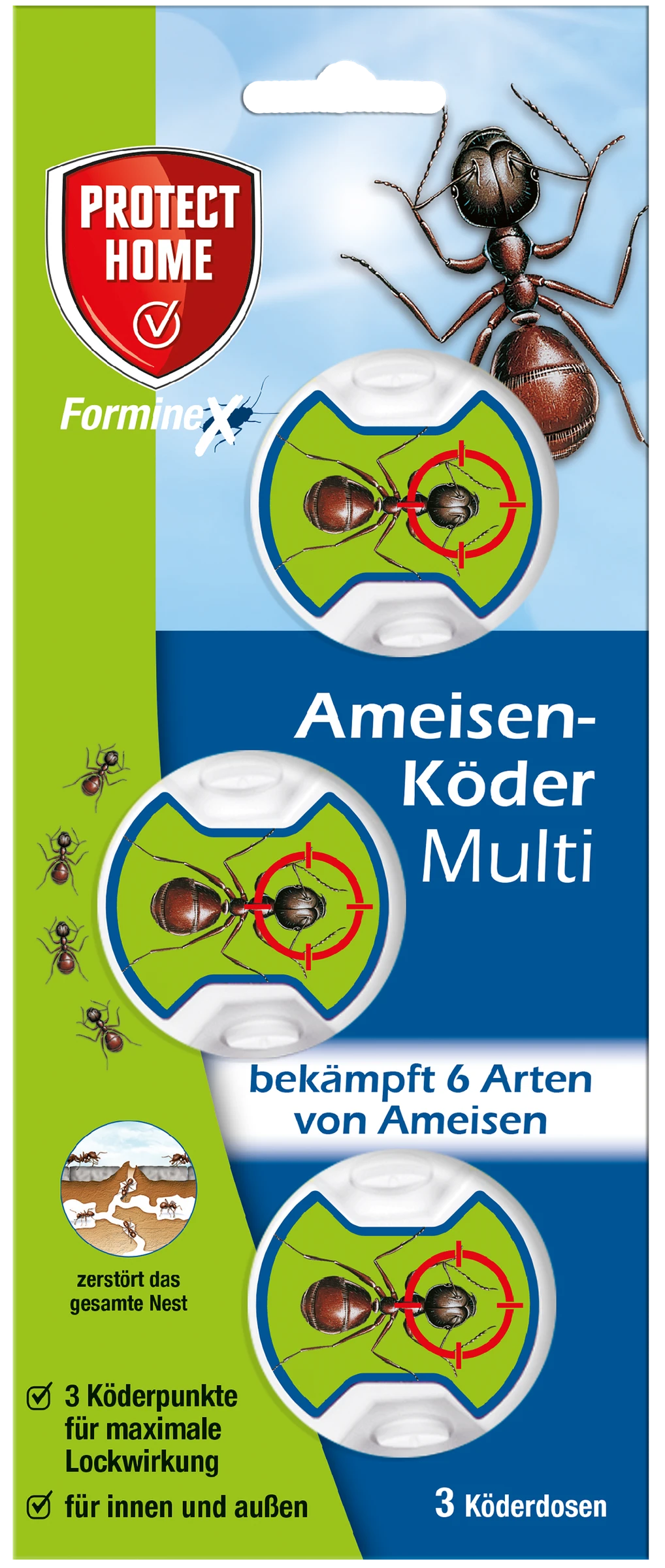 PH FormineX Ameisen-KöderMulti 3 Stück