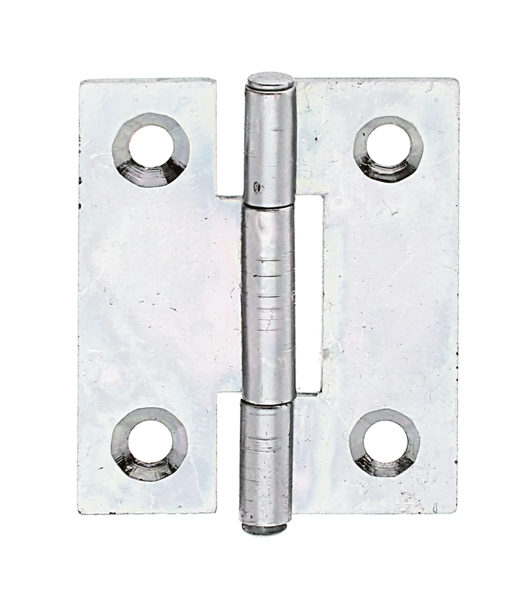 Scharnier schmal, gbvz. 31,5x26x0,75 mm