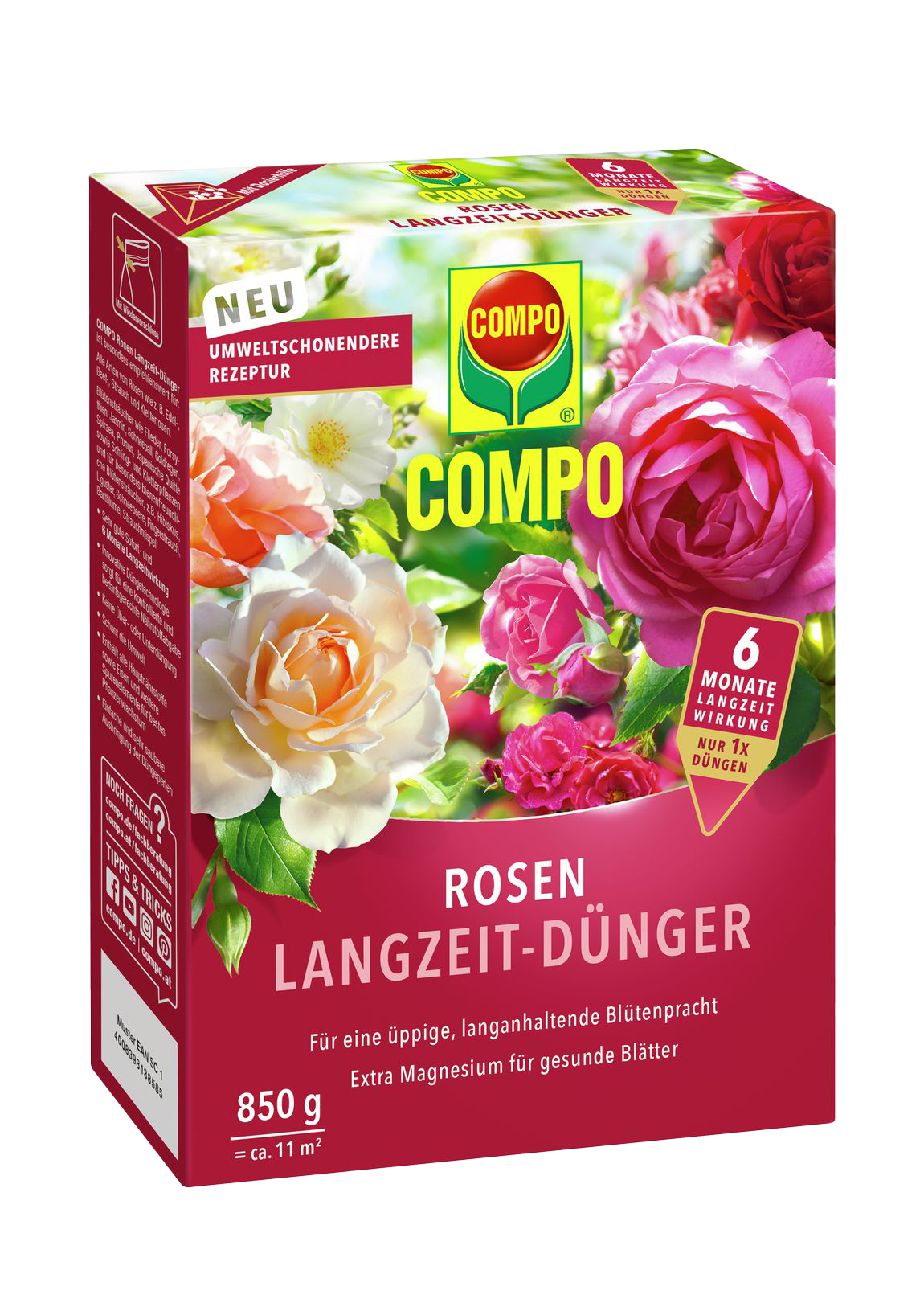 COMPO Rosen Langzeit-Dünger850 g
