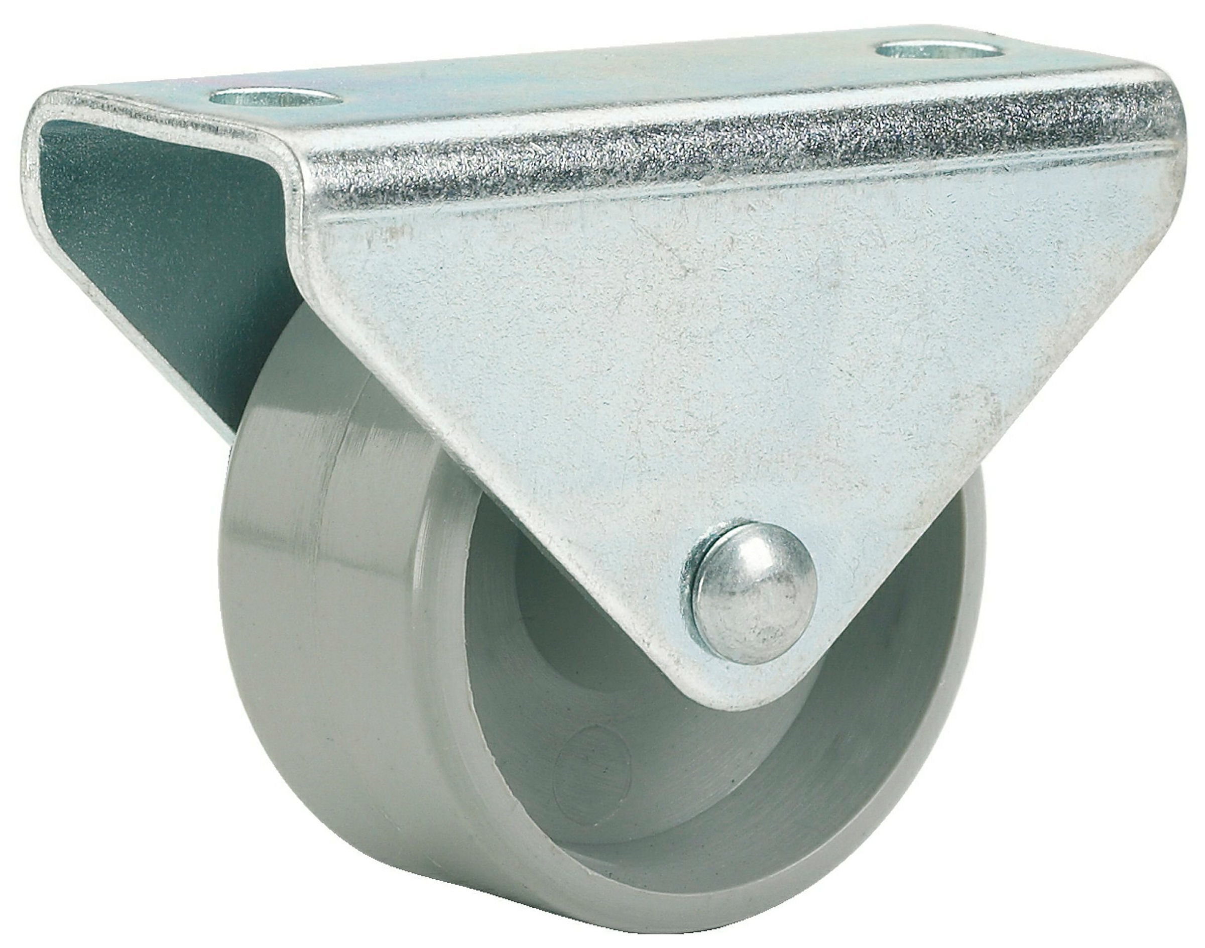 Möbel-Bockrolle (SB), 15x14 mm, Platte 30x17 mm, Tragkr. 20 kg