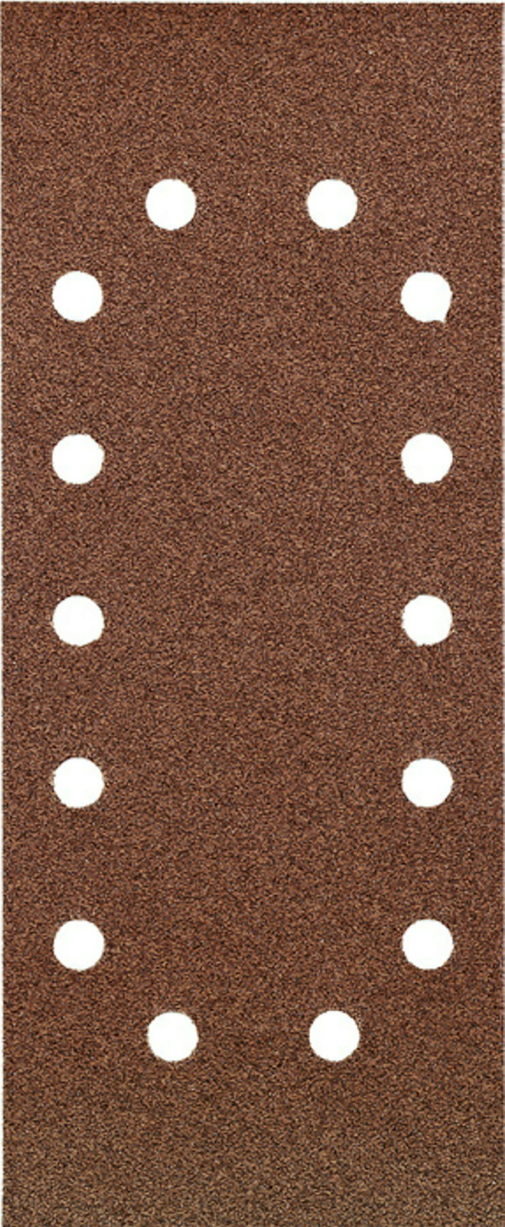 Schleifstreifen, HOLZ & METALL, Korund, 115 x 280 mm, gelocht, K 80