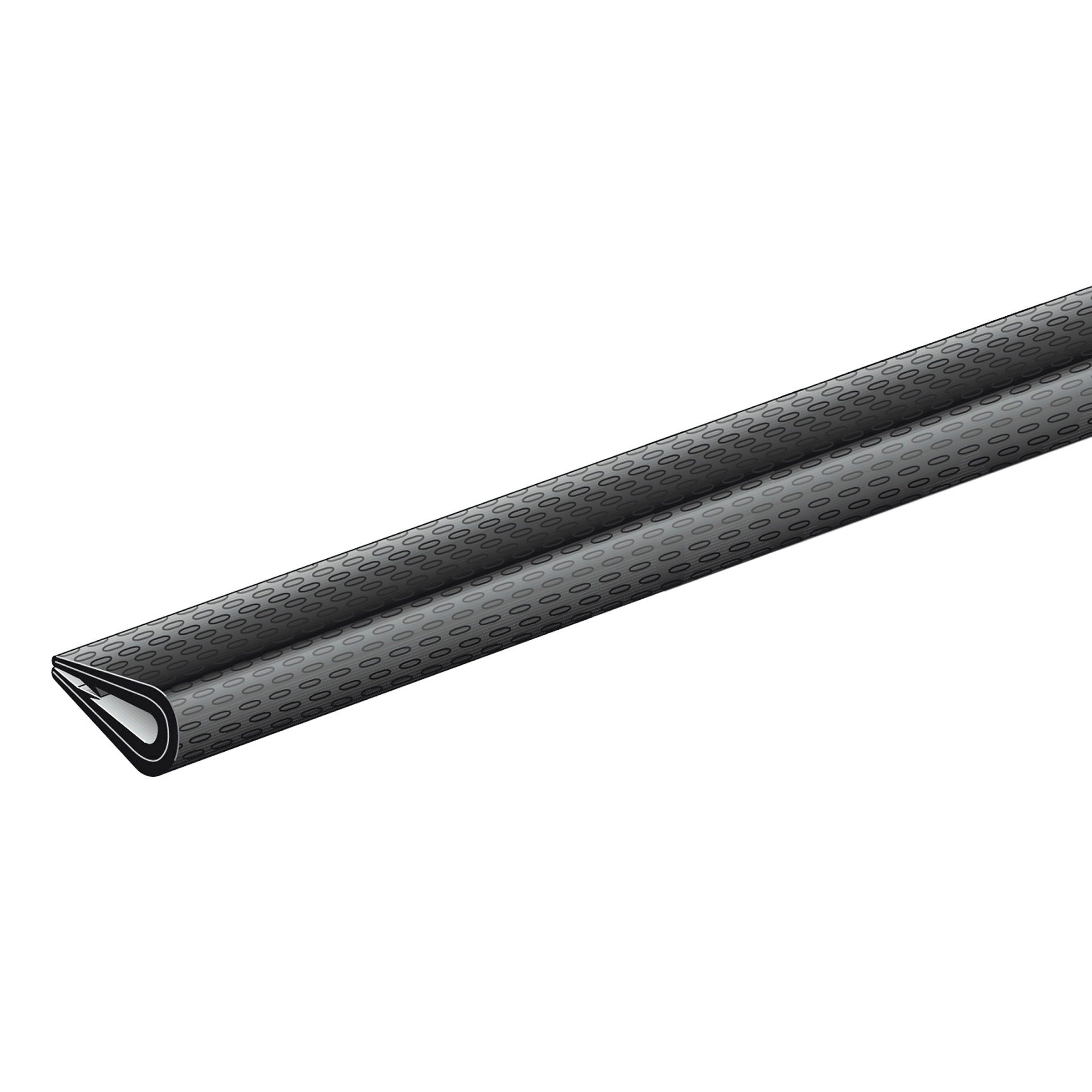 Kantenschutzprofil 10x7 Weich-PVC schwarz