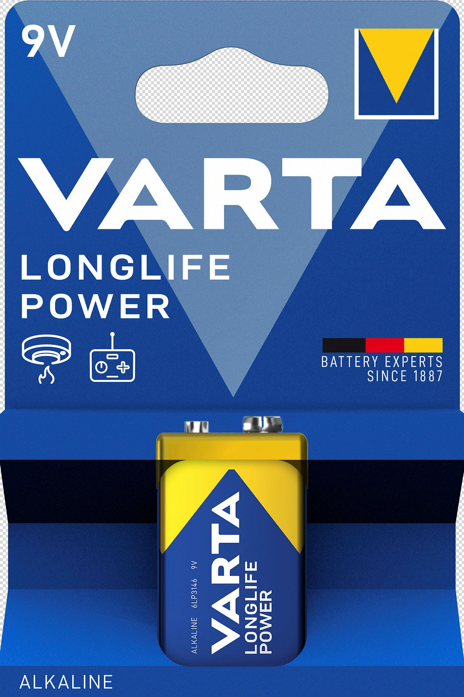 VARTA LONGLIFE Power 9V Blister 1