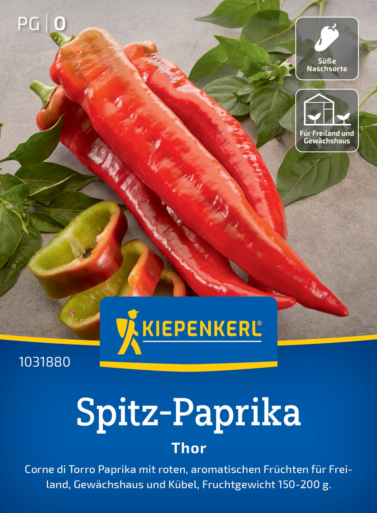 Kiepenkerl Spitz-Paprika Thor, F1