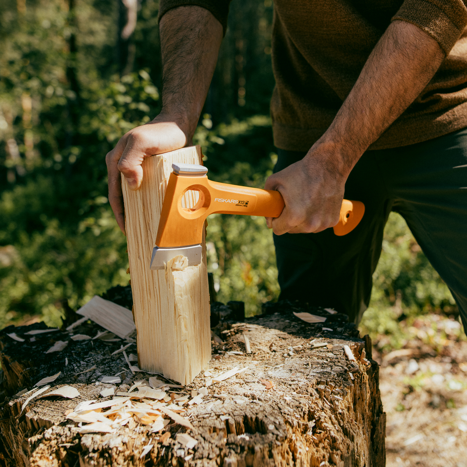 Fiskars X-series X13 Campingaxt ultra leicht 480 g X13 Campingaxt ultra