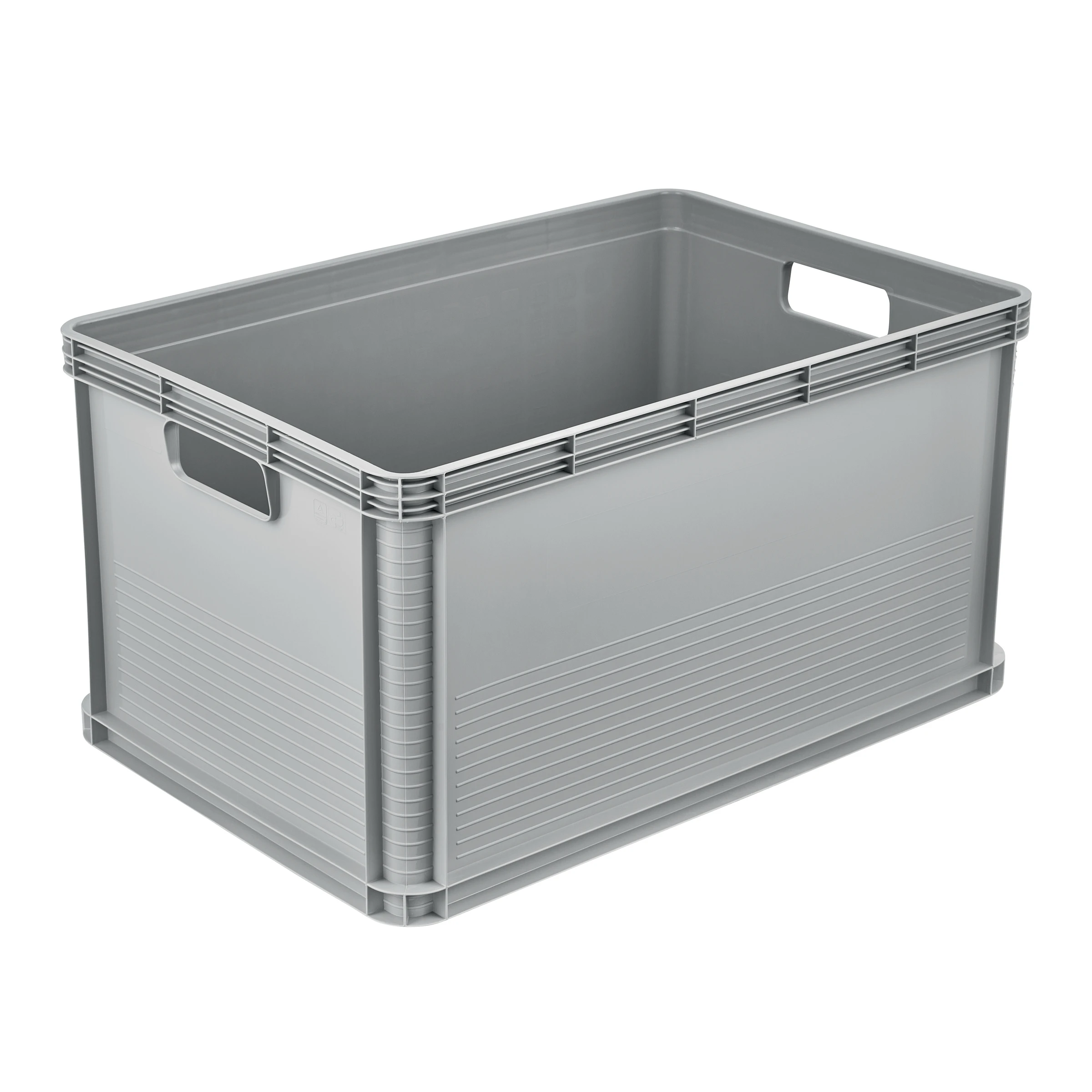keeeper Transportbox, Stapelbar, Polypropylen, 64 l, Robert, Nordic Grey