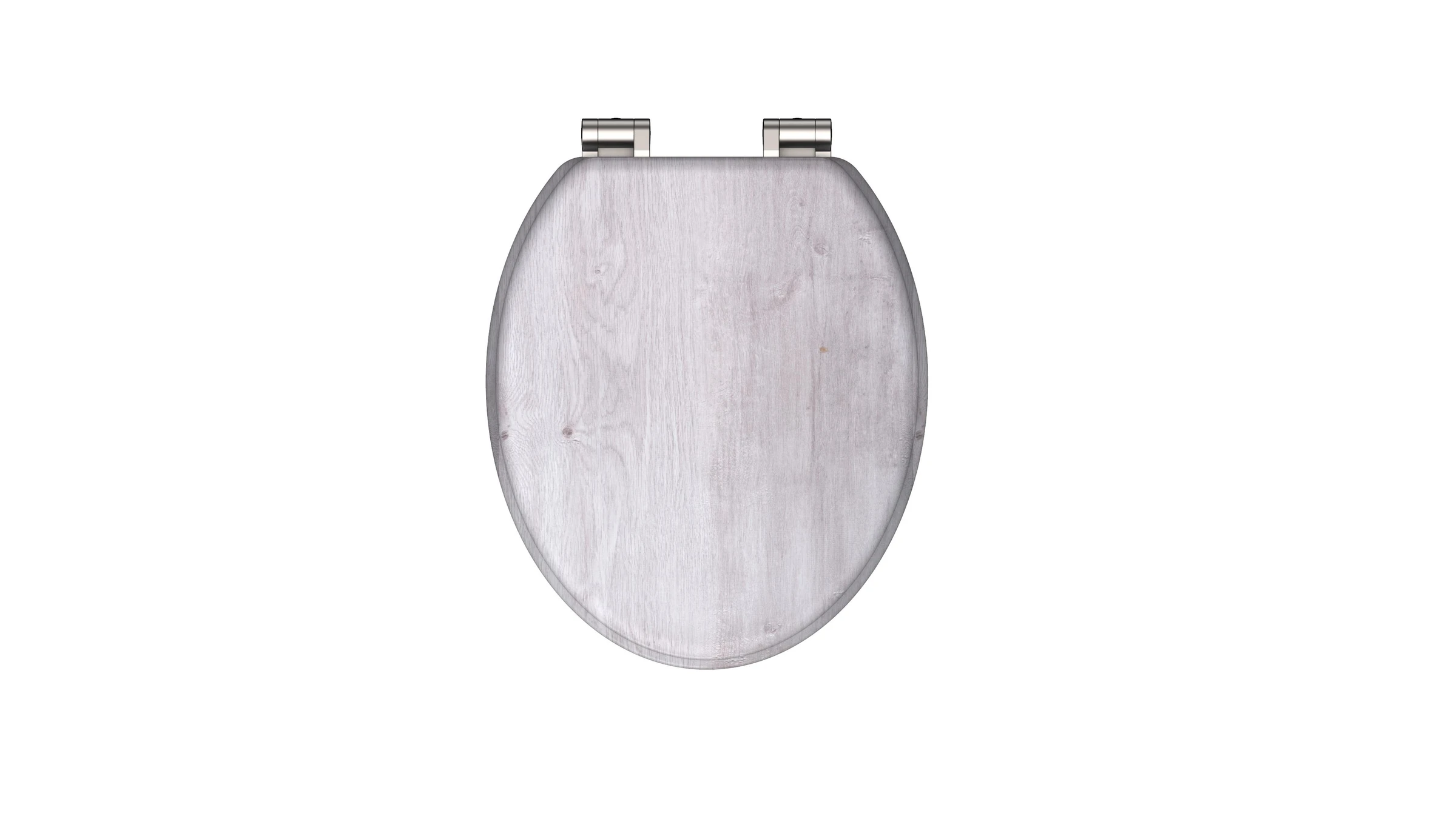 MDF WC-Sitz LIGHT WOOD, mit Absenkautomatik