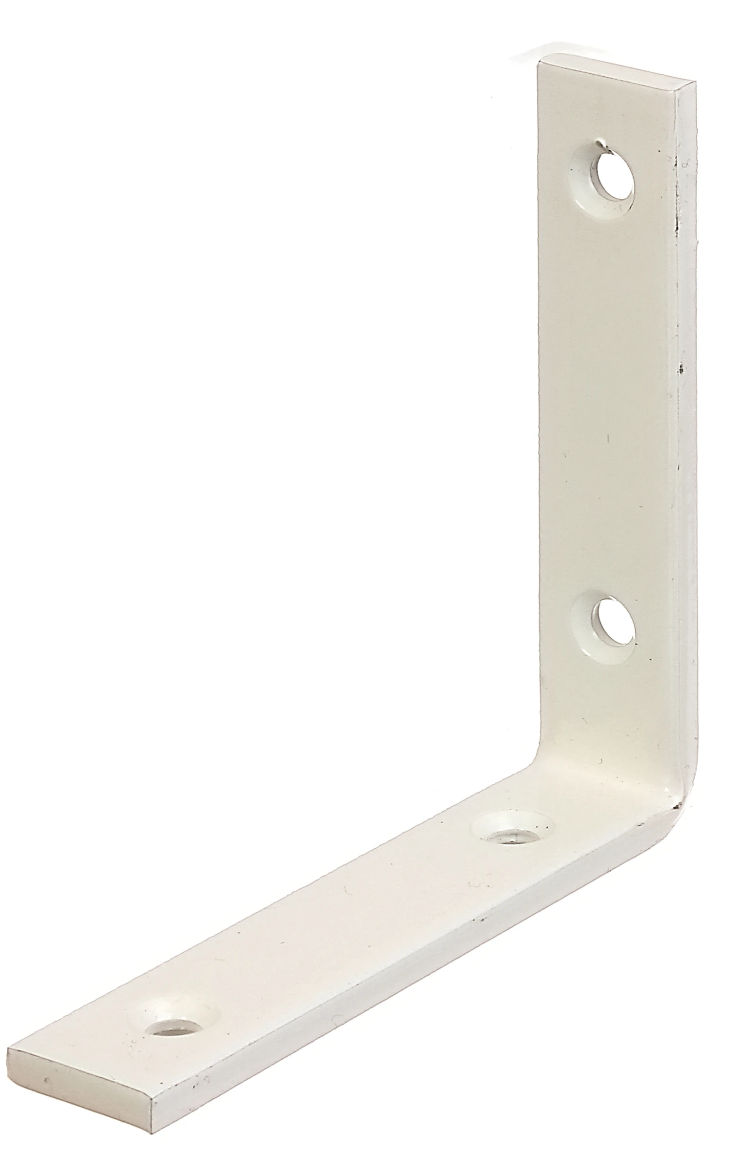 Winkel, extra stark, weiß 100x100x20 mm