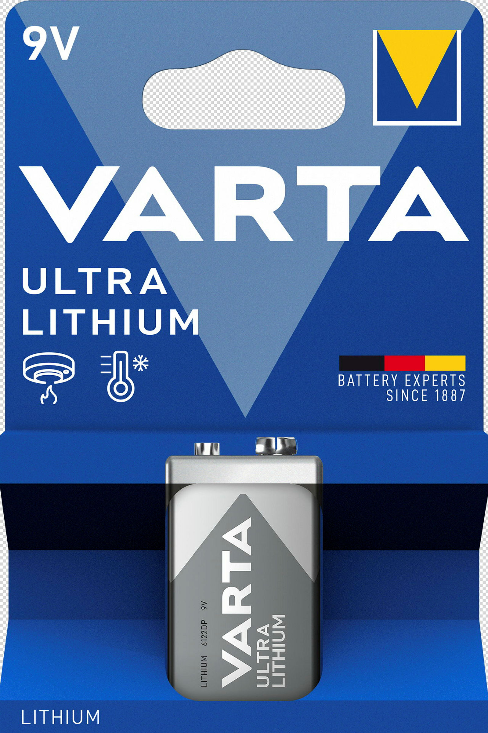 VARTA ULTRA LITHIUM 9V Blister 1