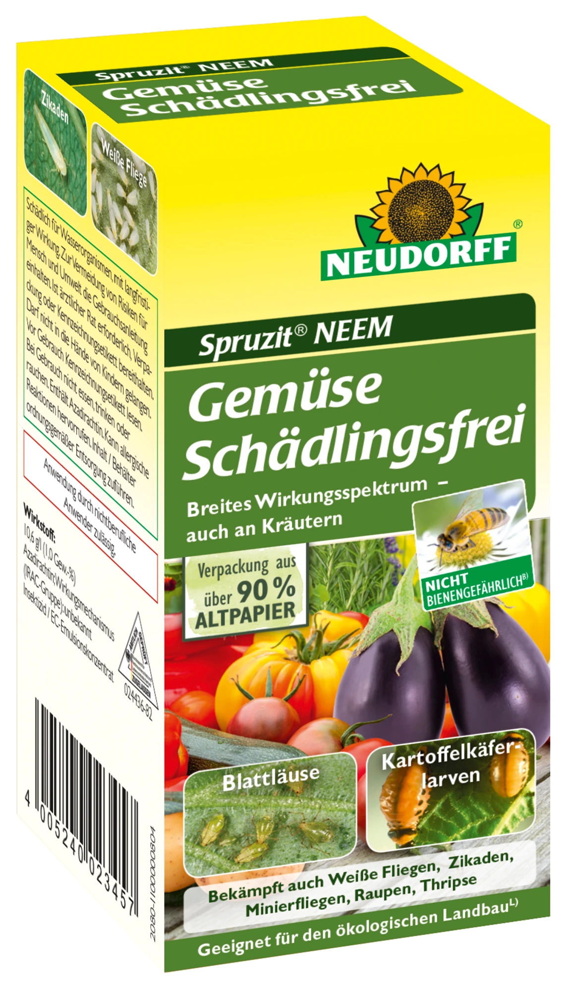 Neudorff Spruzit NEEMGemüseSchädlingsfrei, 30ml