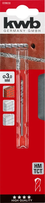 Steinbohrer, ø 3.0 mm
