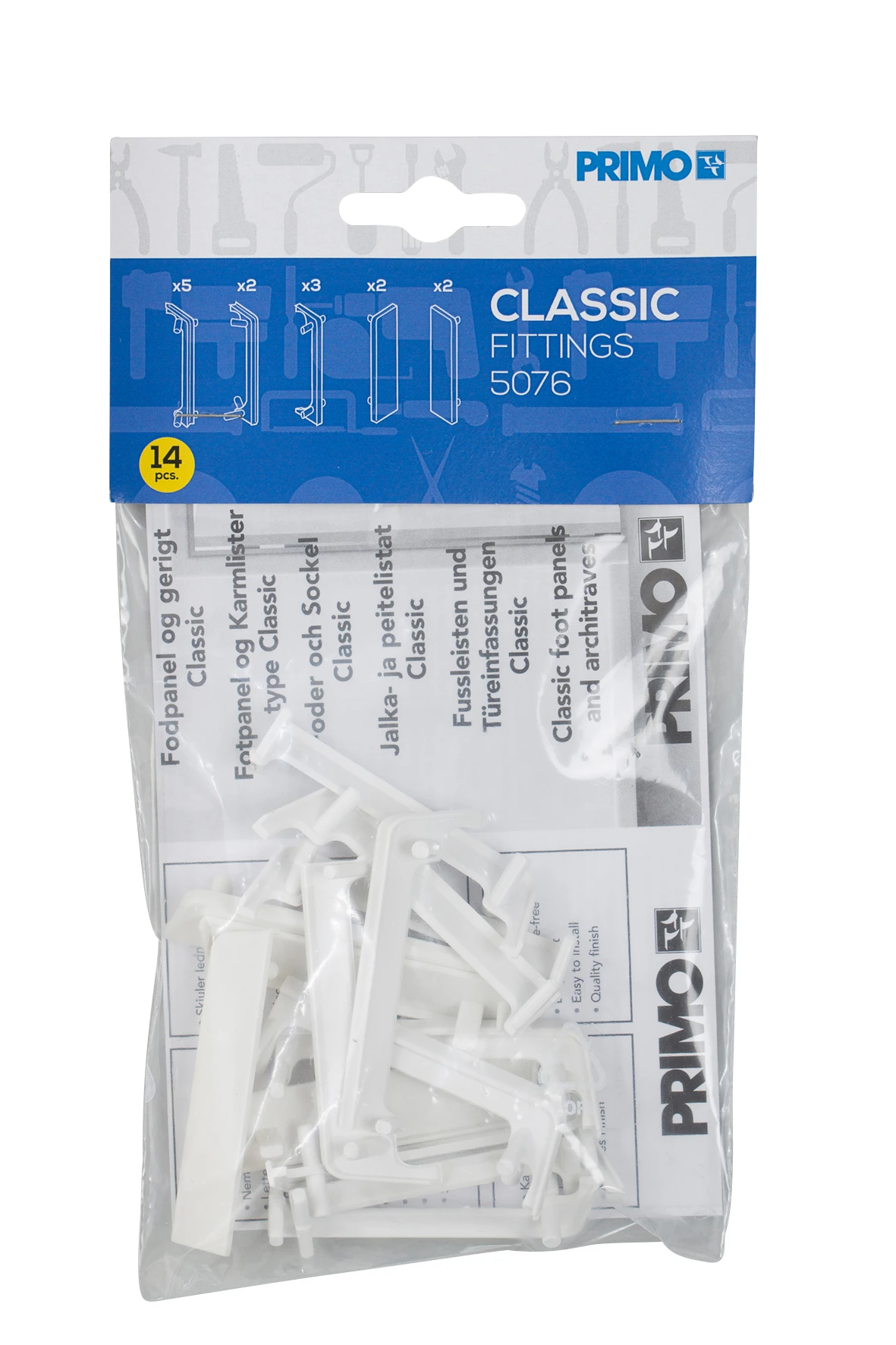 Classic # 5076 Multipack weiß, 14-teilig