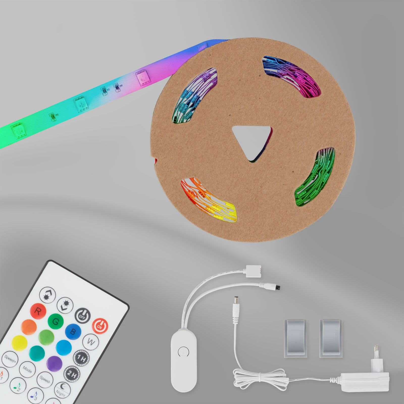Magic RGB-LED Flexband, 3m, inkl. Musiksensor